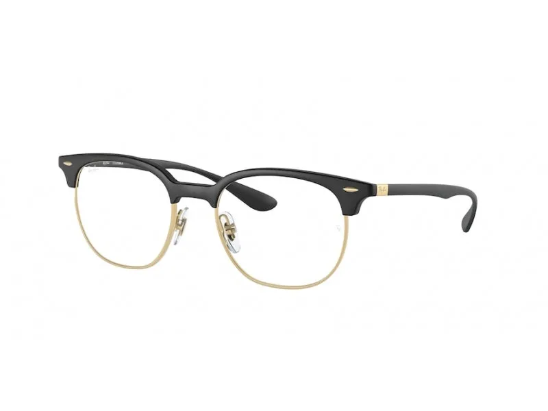 Ray - Ban RX7186 8151 Montature da vista Peek Nero Trasparente Squadrata Normale - immagine 1