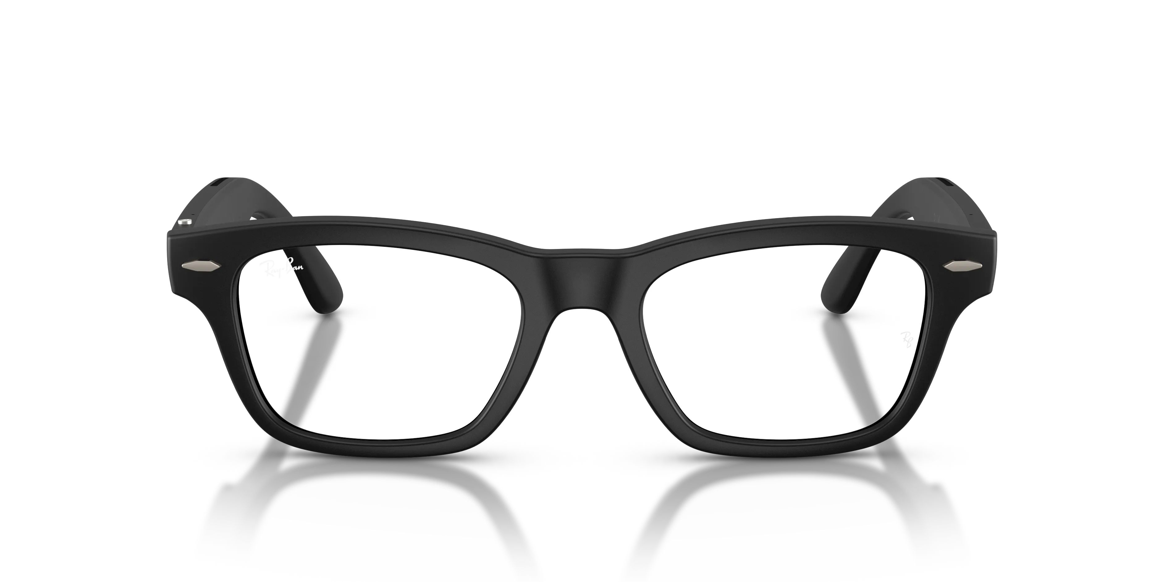 Ray - Ban RW7005 Ray-Ban Meta Audio Burbank 601SSB Smart glasses Iniettato Nero Squadrata Normale - immagine 3