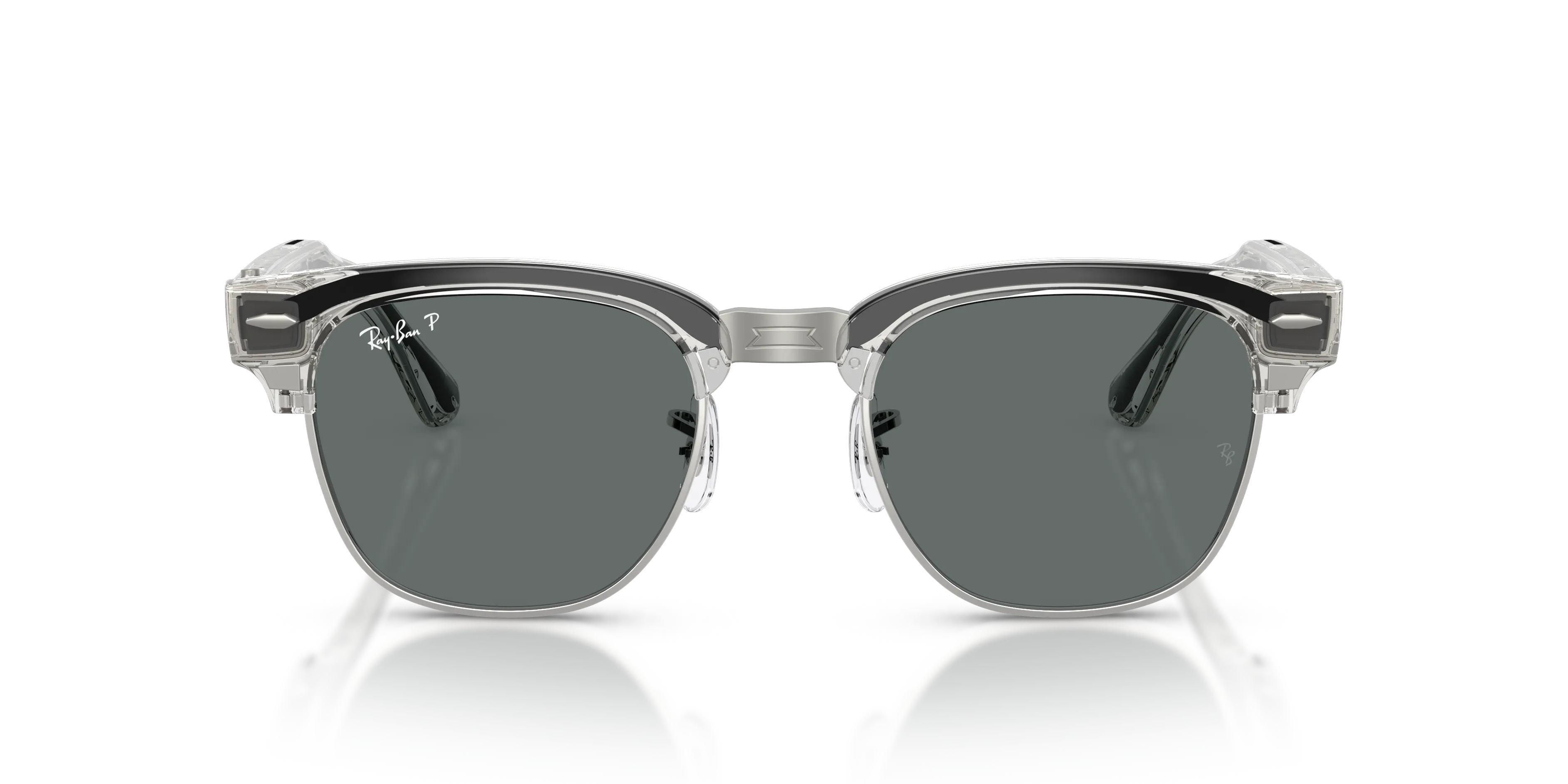 Ray - Ban RW7004 Ray-Ban Meta Audio Clubmaster 693081 Smart glasses Iniettato Grigio Grigio Squadrata Polarizzata - immagine 3