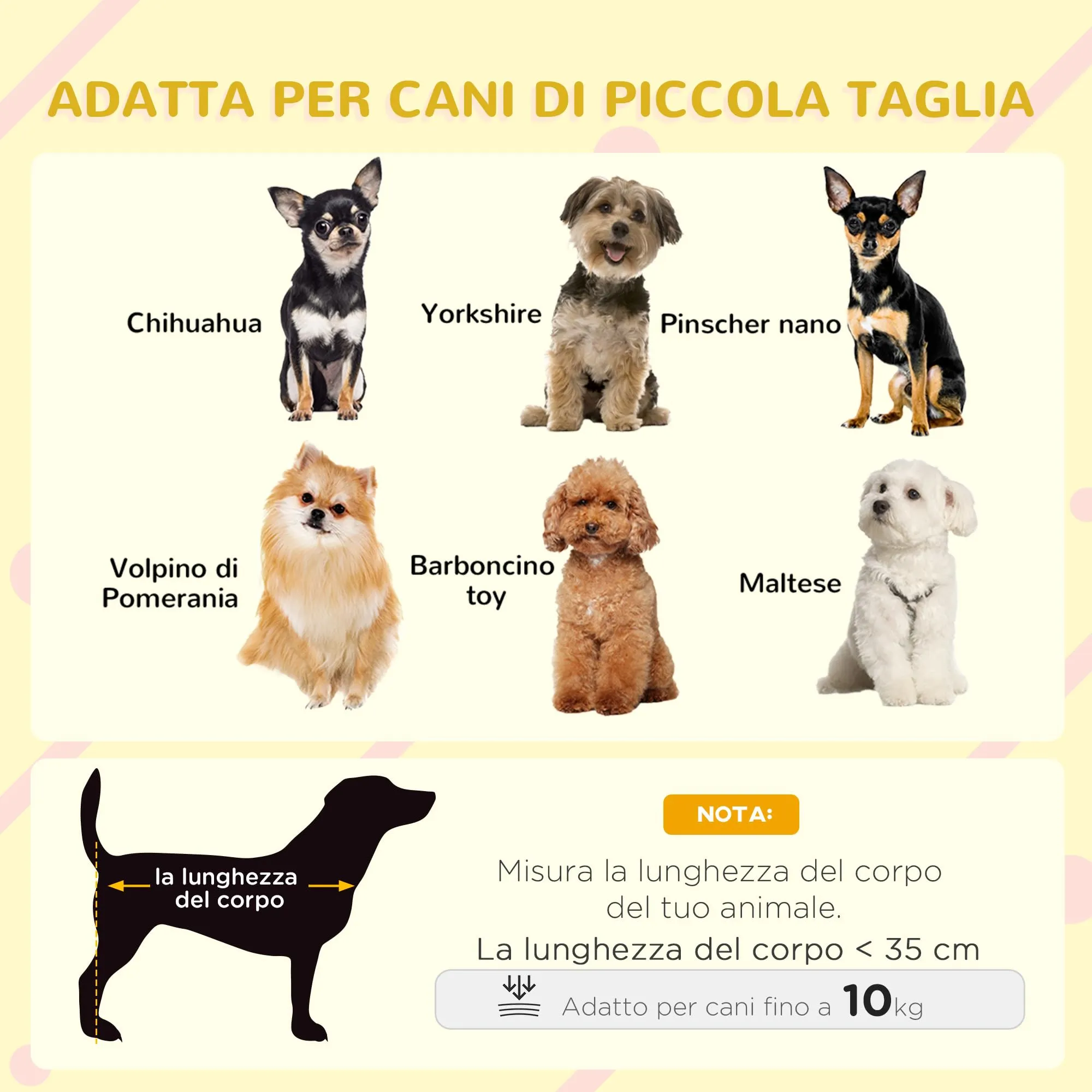 PawHut Cuccia per Cani Impermeabile da Esterno in Legno di Abete, 85x58x58cm - immagine 5