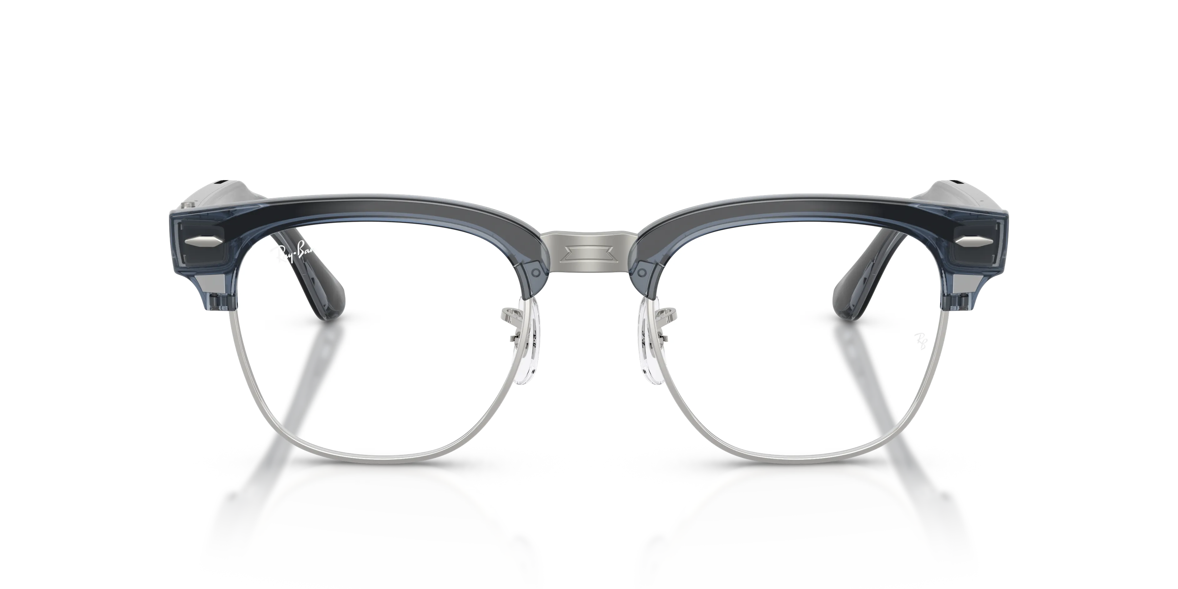 Ray - Ban RW7004 Ray-Ban Meta Audio Clubmaster 6929MF Smart glasses Iniettato Blu Squadrata Fotocromatiche - immagine 3