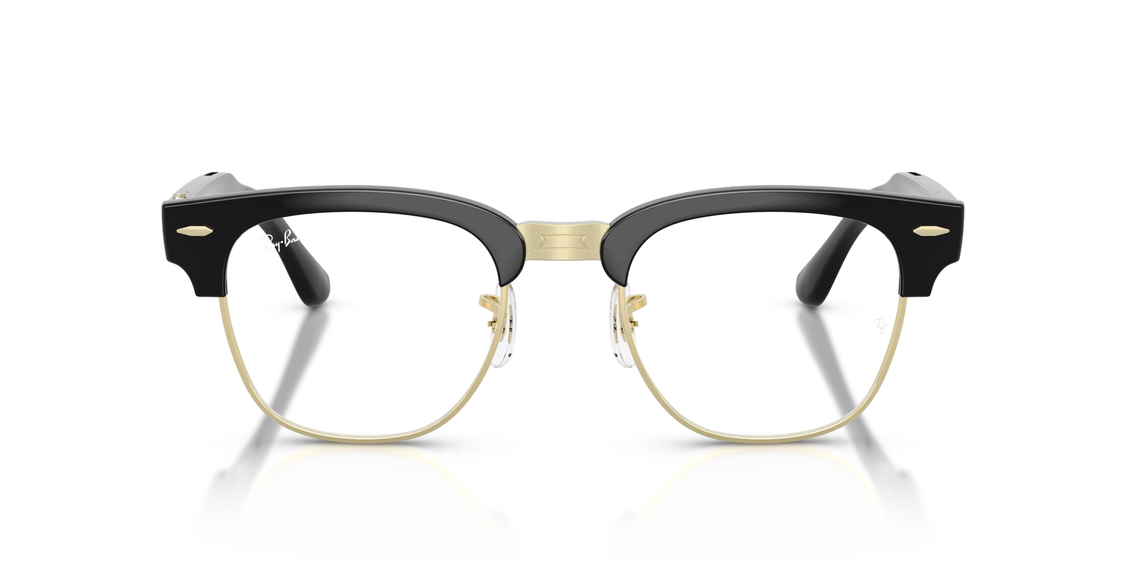 Ray - Ban RW7004 Ray-Ban Meta Audio Clubmaster 601/1M Smart glasses Iniettato Nero Squadrata Fotocromatiche - immagine 3