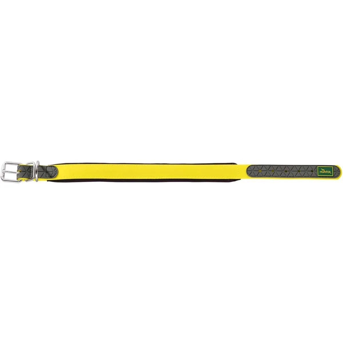 Cacciatore confortevole Collare con neoprene morbido, 55 cm), colore giallo - immagine 2