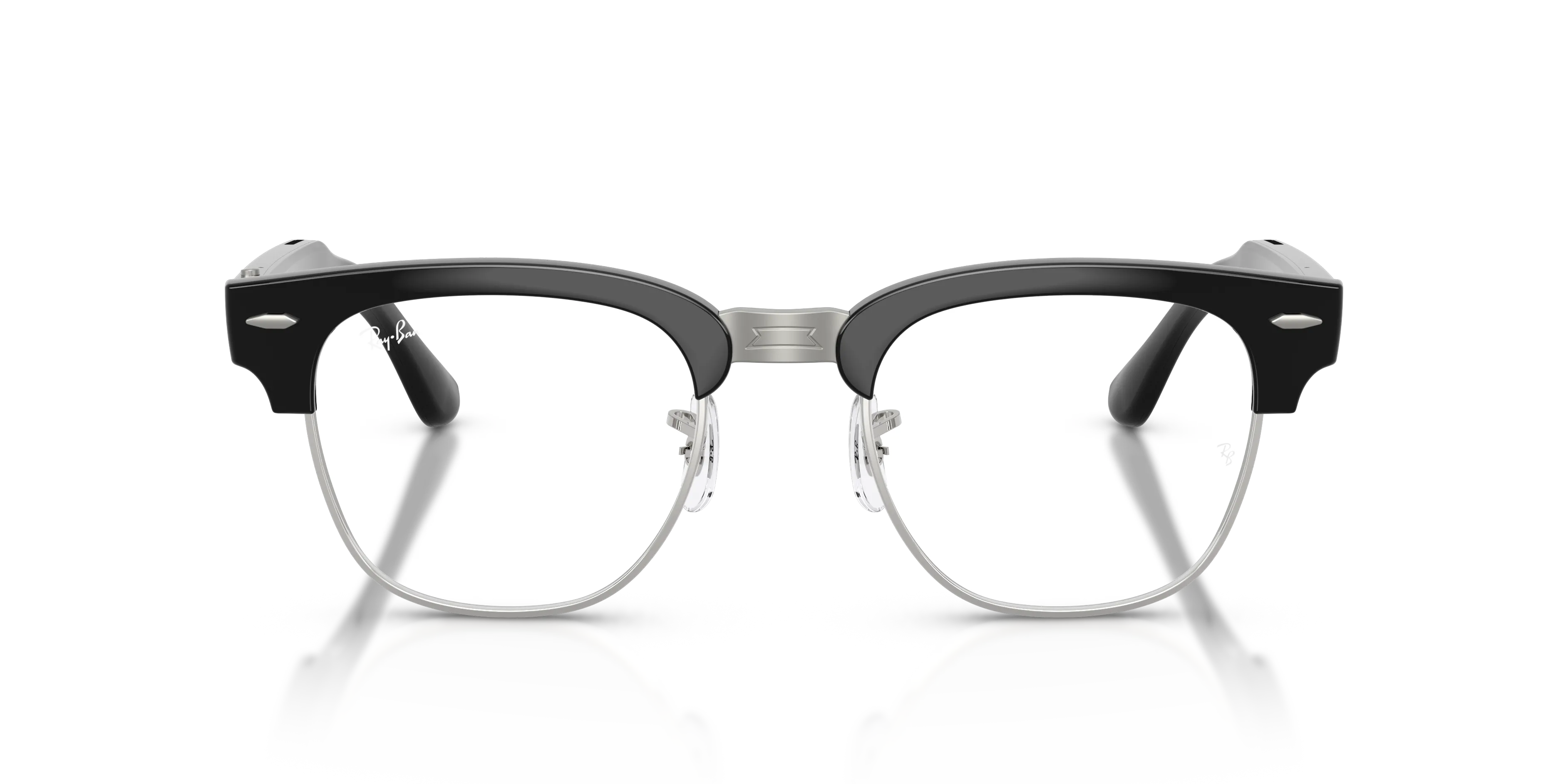 Ray - Ban RW7004V Ray-Ban Meta Audio Clubmaster Optics 2000 Smart glasses Iniettato Nero Trasparente Squadrata Normale - immagine 3