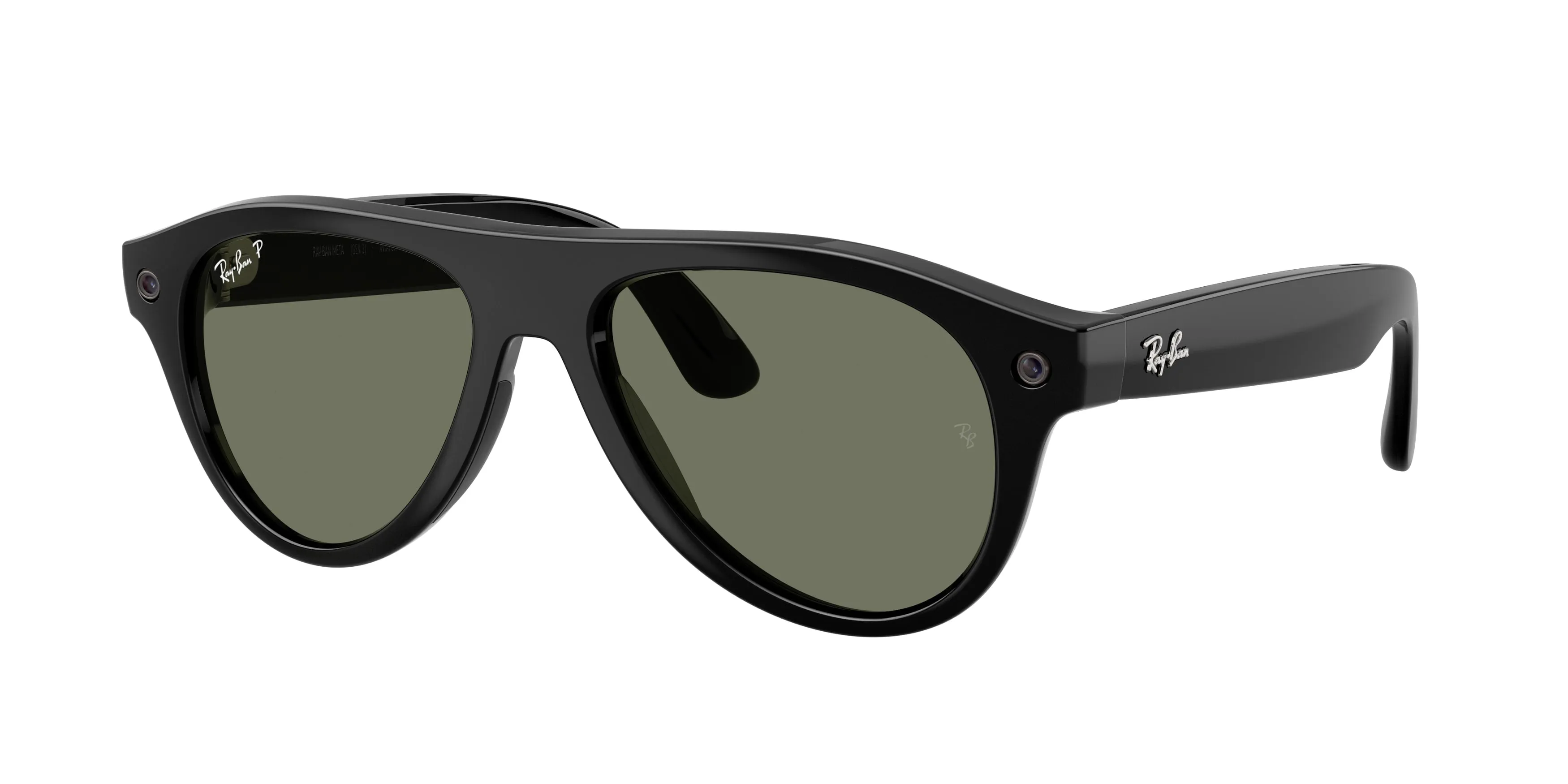 Ray - Ban RW4016 Ray-Ban Meta (Gen 3) Aviator 601/9A Smart glasses Iniettato Nero Verde Pilot Polarizzata - immagine 1