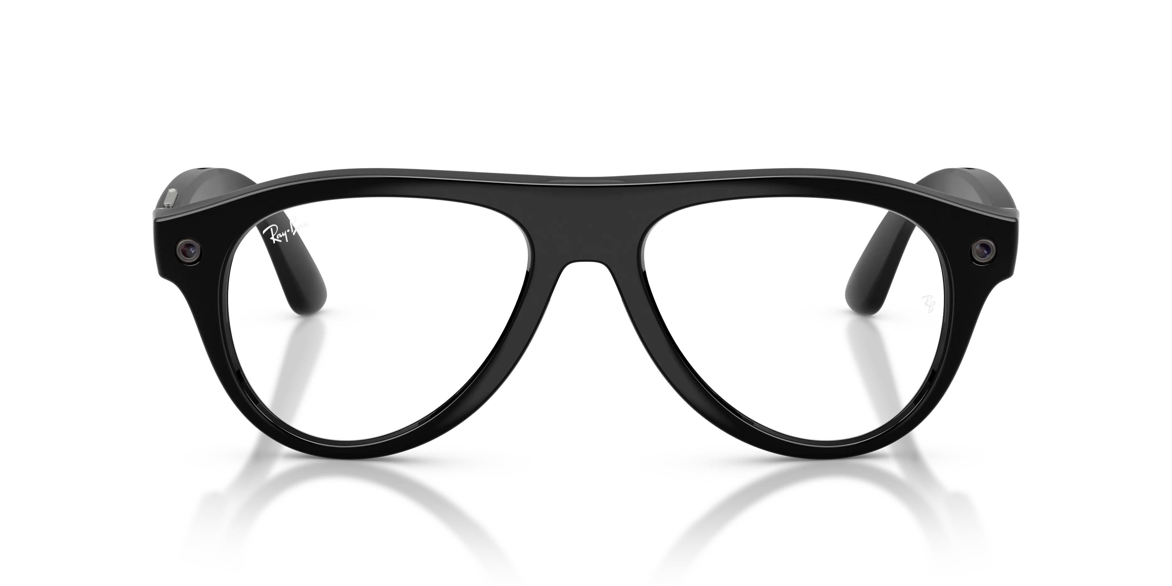 Ray - Ban RW4016V Ray-Ban Meta (Gen 3) Aviator Optics 2000 Smart glasses Iniettato Nero Trasparente Pilot Normale - immagine 3