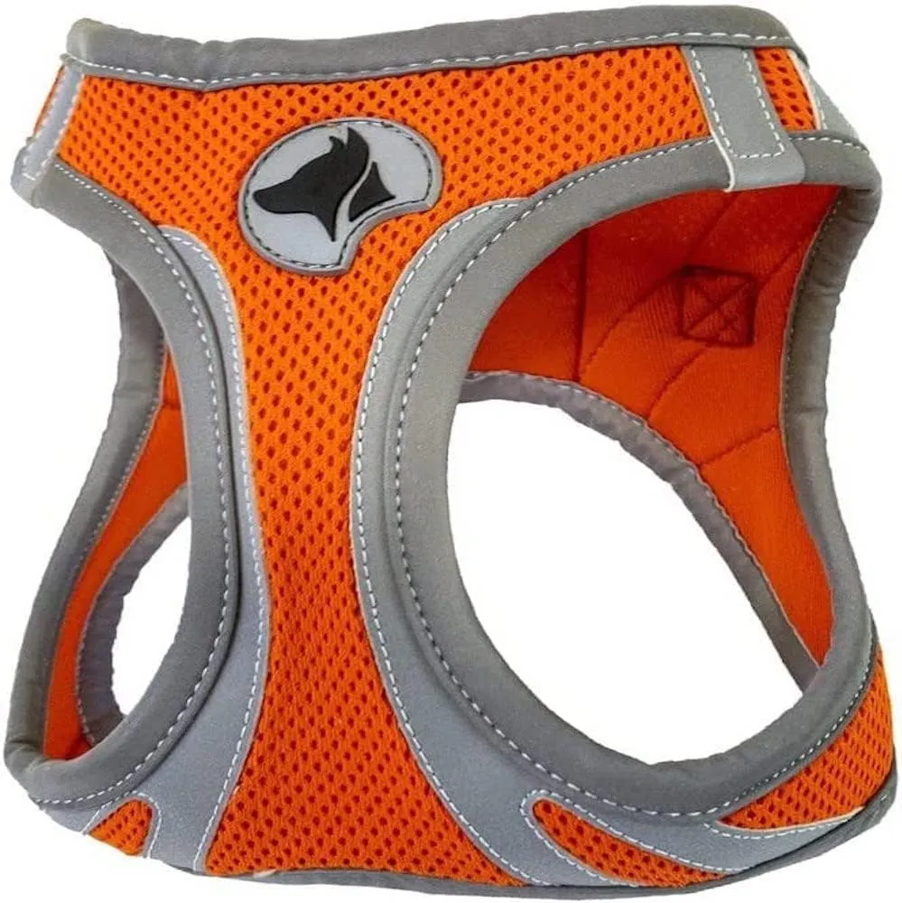 Croci C5081168 - Pettorina Riflettente Per Cani, Multicolore (Arancio), L, 1 Pezzo - immagine 1
