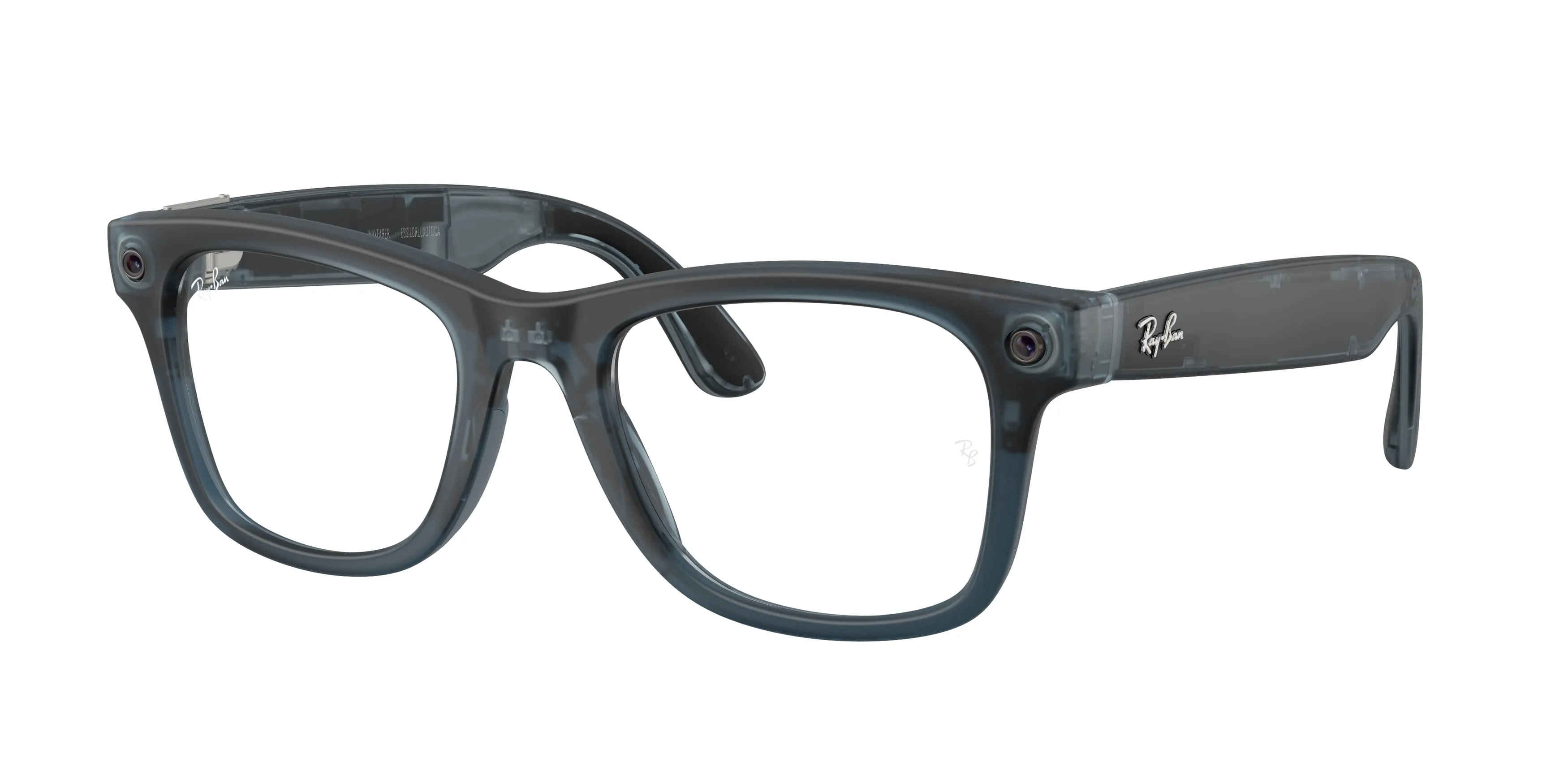 Ray - Ban RW4011 Ray-Ban Meta (Gen 3) Wayfarer 69211Z Smart glasses Iniettato Blu Grigio Squadrata Fotocromatiche - immagine 1