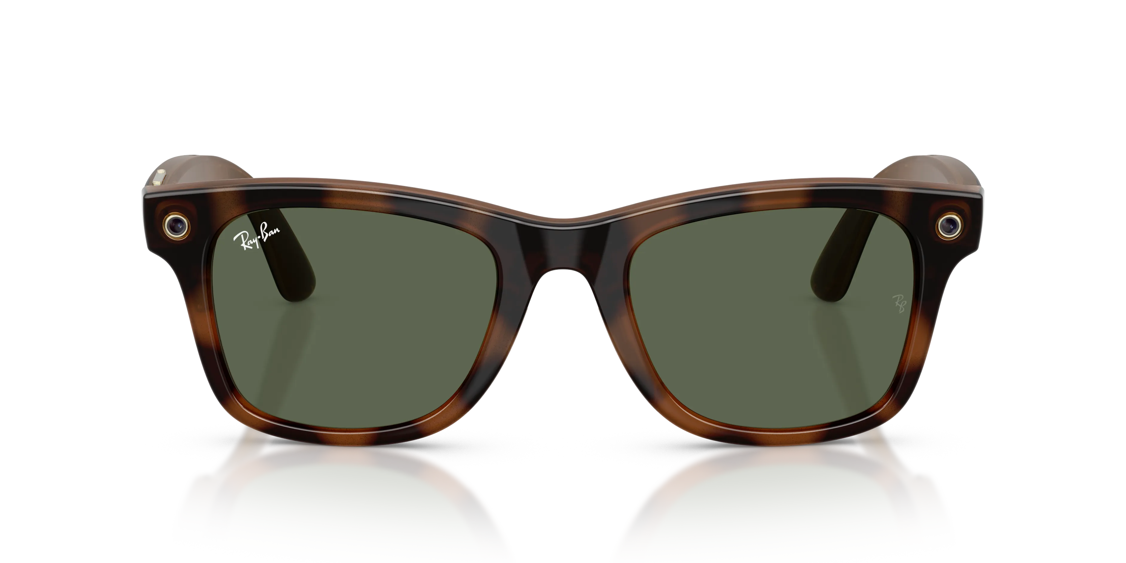 Ray - Ban RW4011 Ray-Ban Meta (Gen 3) Wayfarer 690571 Smart glasses Iniettato Tartaruga Verde G15 Squadrata Normale - immagine 3