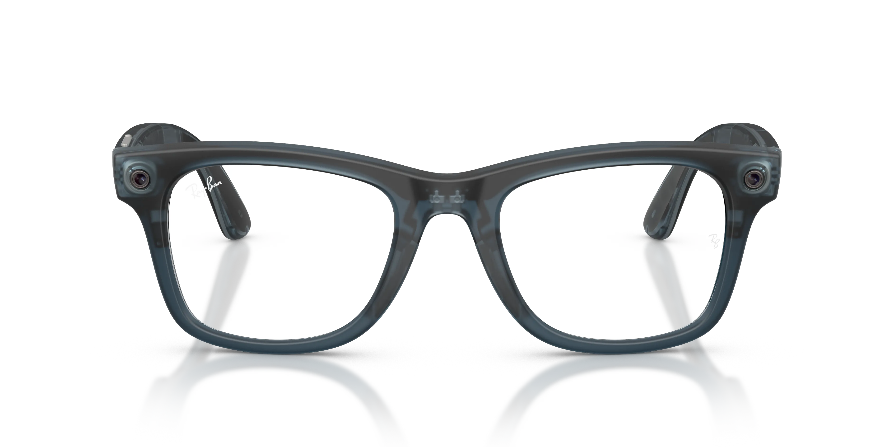 Ray - Ban RW4011V Ray-Ban Meta (Gen 3) Wayfarer Optics 8555 Smart glasses Iniettato Trasparente Squadrata Normale - immagine 3