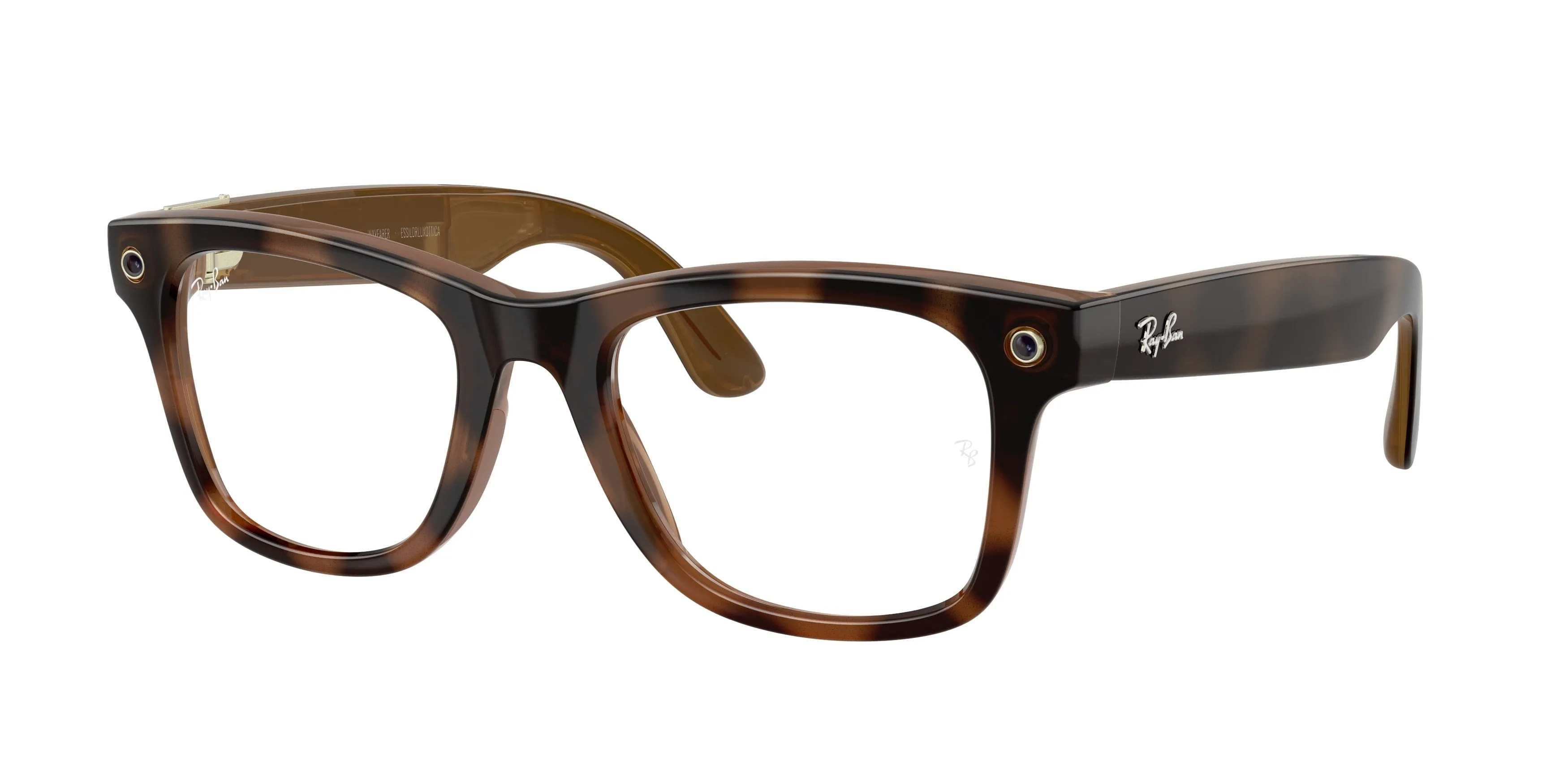 Ray - Ban RW4011V Ray-Ban Meta (Gen 3) Wayfarer Optics 8528 Smart glasses Iniettato Tartaruga Trasparente Squadrata Normale - immagine 1