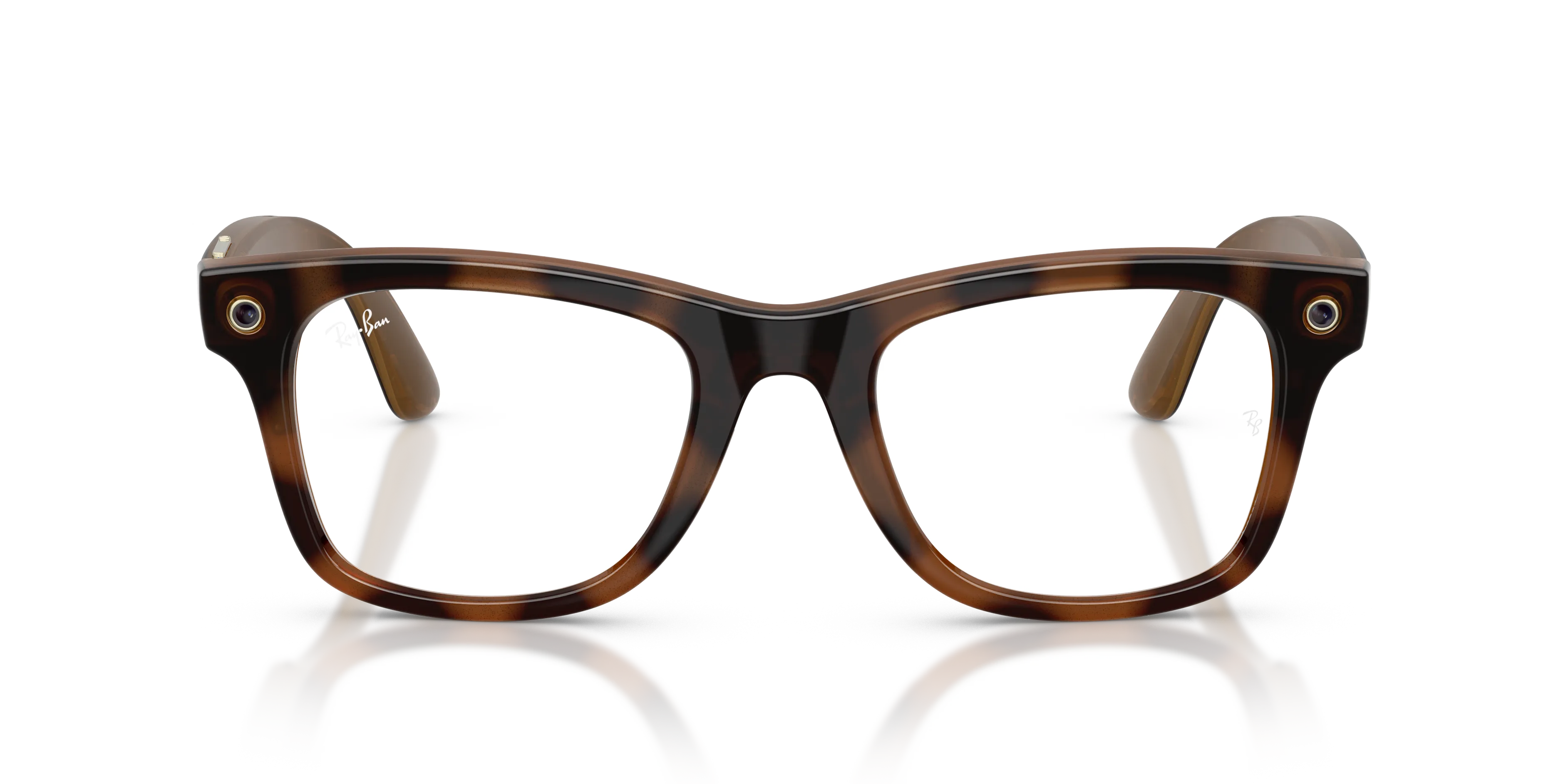 Ray - Ban RW4011V Ray-Ban Meta (Gen 3) Wayfarer Optics 8528 Smart glasses Iniettato Tartaruga Trasparente Squadrata Normale - immagine 3