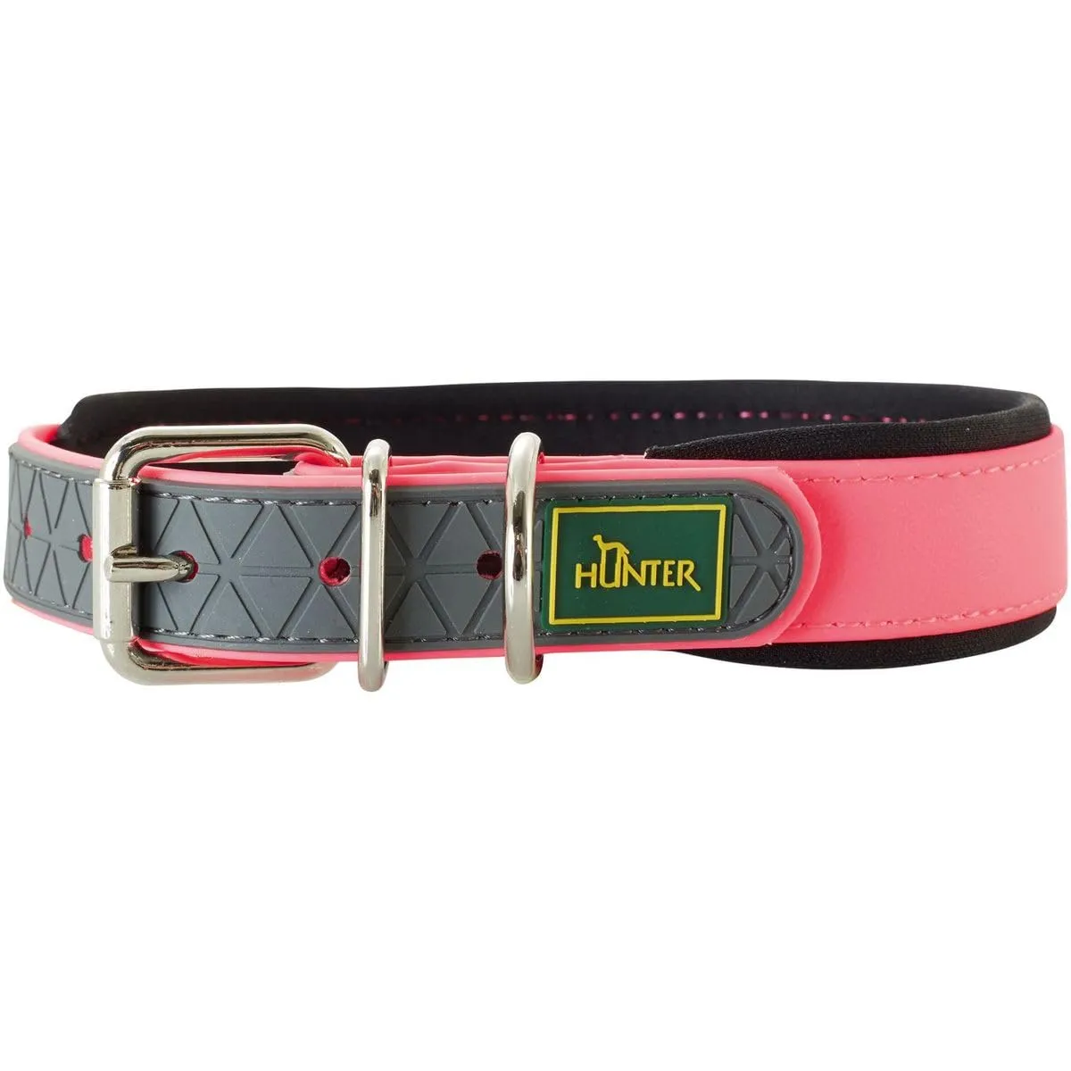Collana in neoprene del comfort di comodità del cacciatore, 45cm, rosa neon - immagine 1