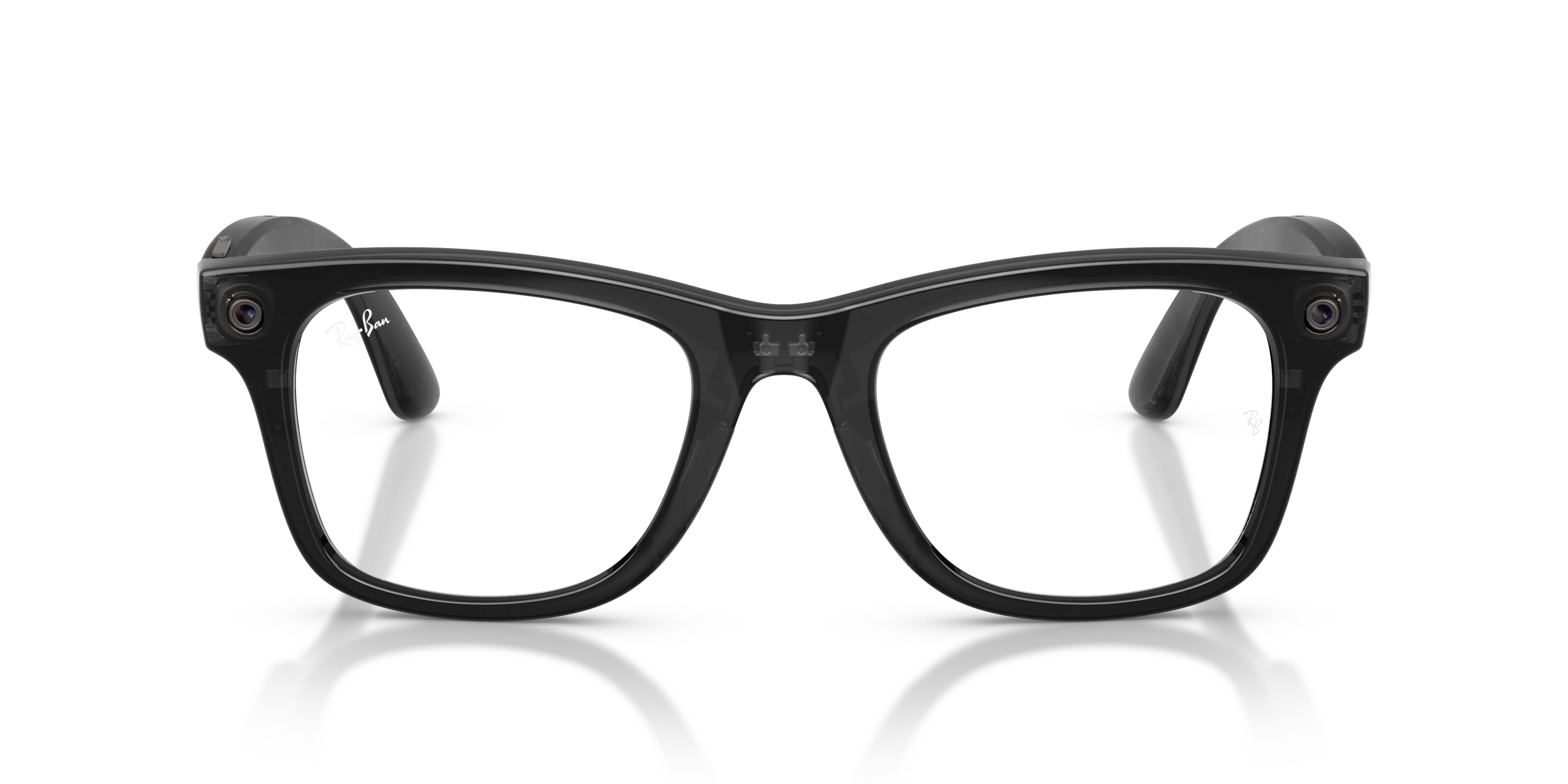 Ray - Ban RW4011V Ray-Ban Meta (Gen 3) Wayfarer Optics 8526 Smart glasses Iniettato Nero Trasparente Squadrata Normale - immagine 3