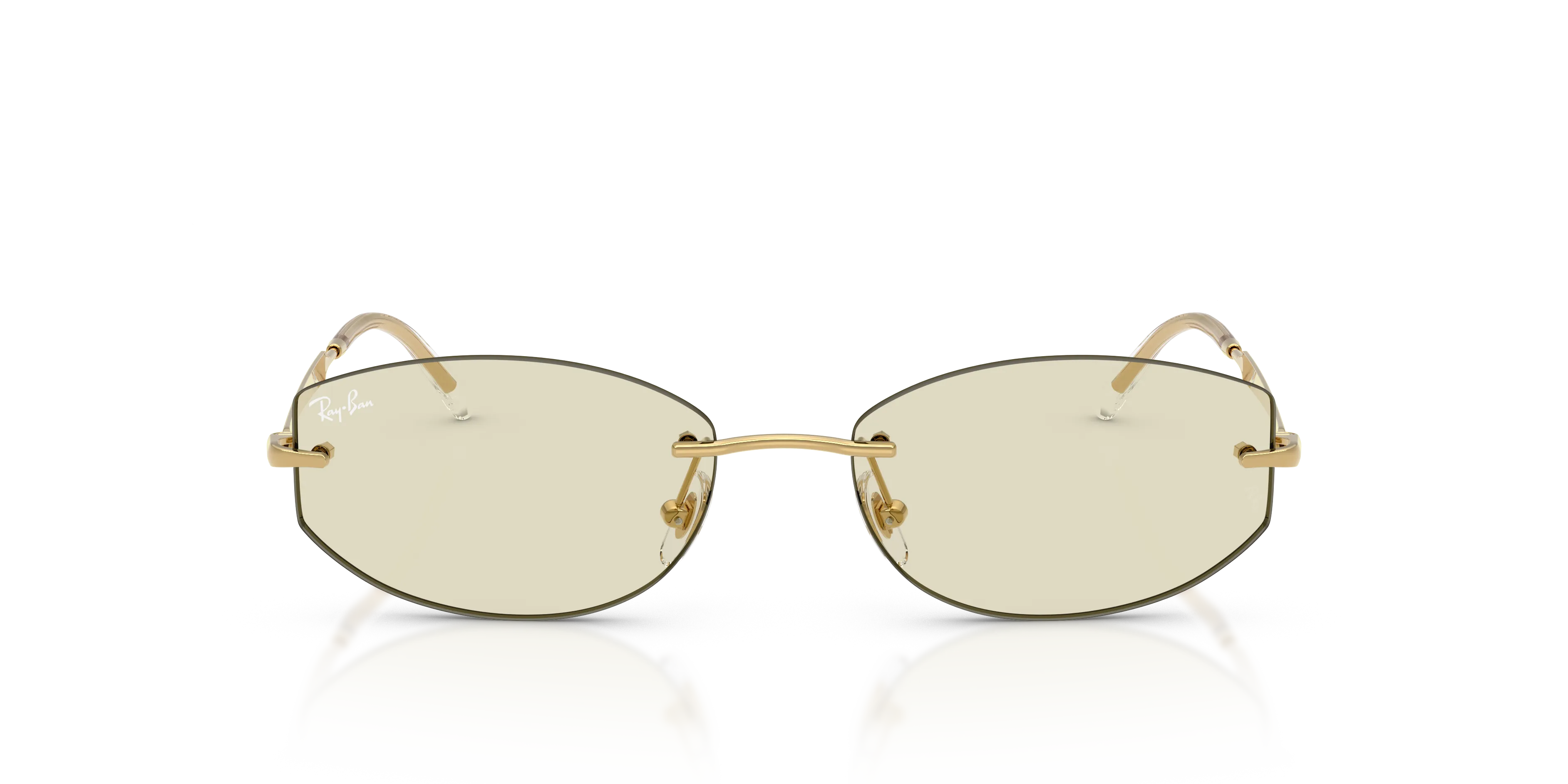 Ray - Ban RB3792 001/MG Occhiali da sole Metallo Oro Marrone Geometrica Fotocromatiche - immagine 3