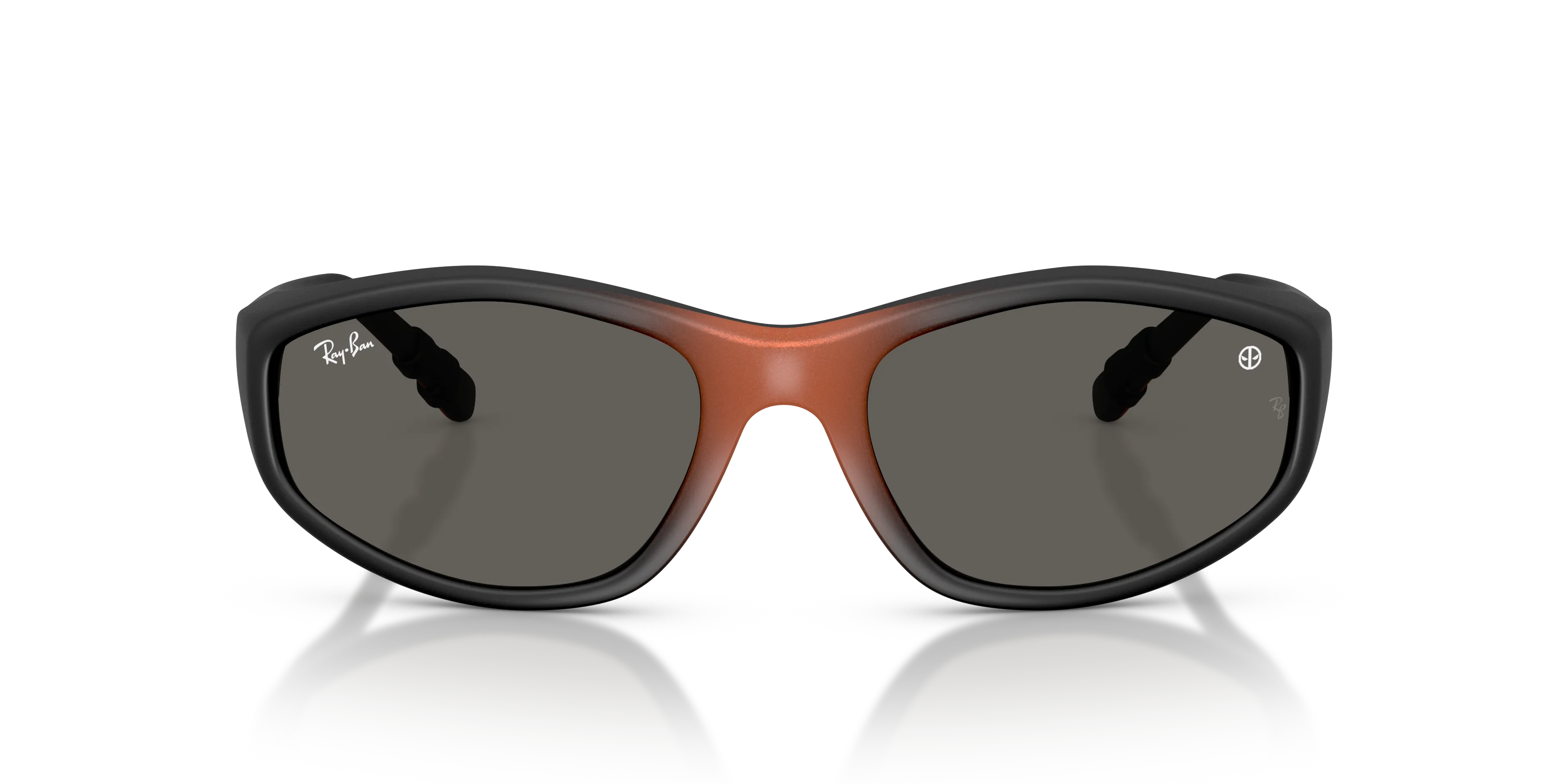 Ray - Ban RB2228 6927B1 Occhiali da sole Nylon Nero Grigio Geometrica Normale - immagine 3