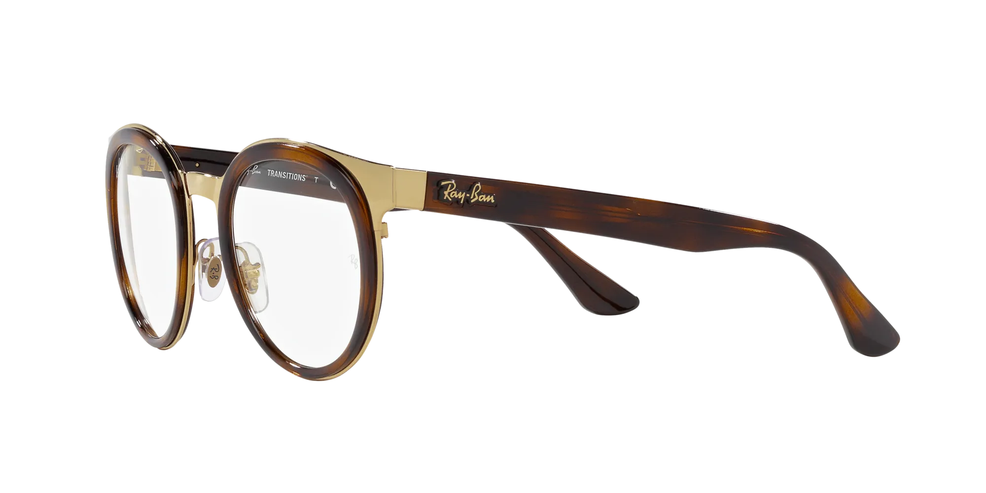 Ray - Ban RB3710 BONNIE 001/M1 Occhiali da sole Metallo Tartaruga Verde Pantos Fotocromatiche - immagine 4