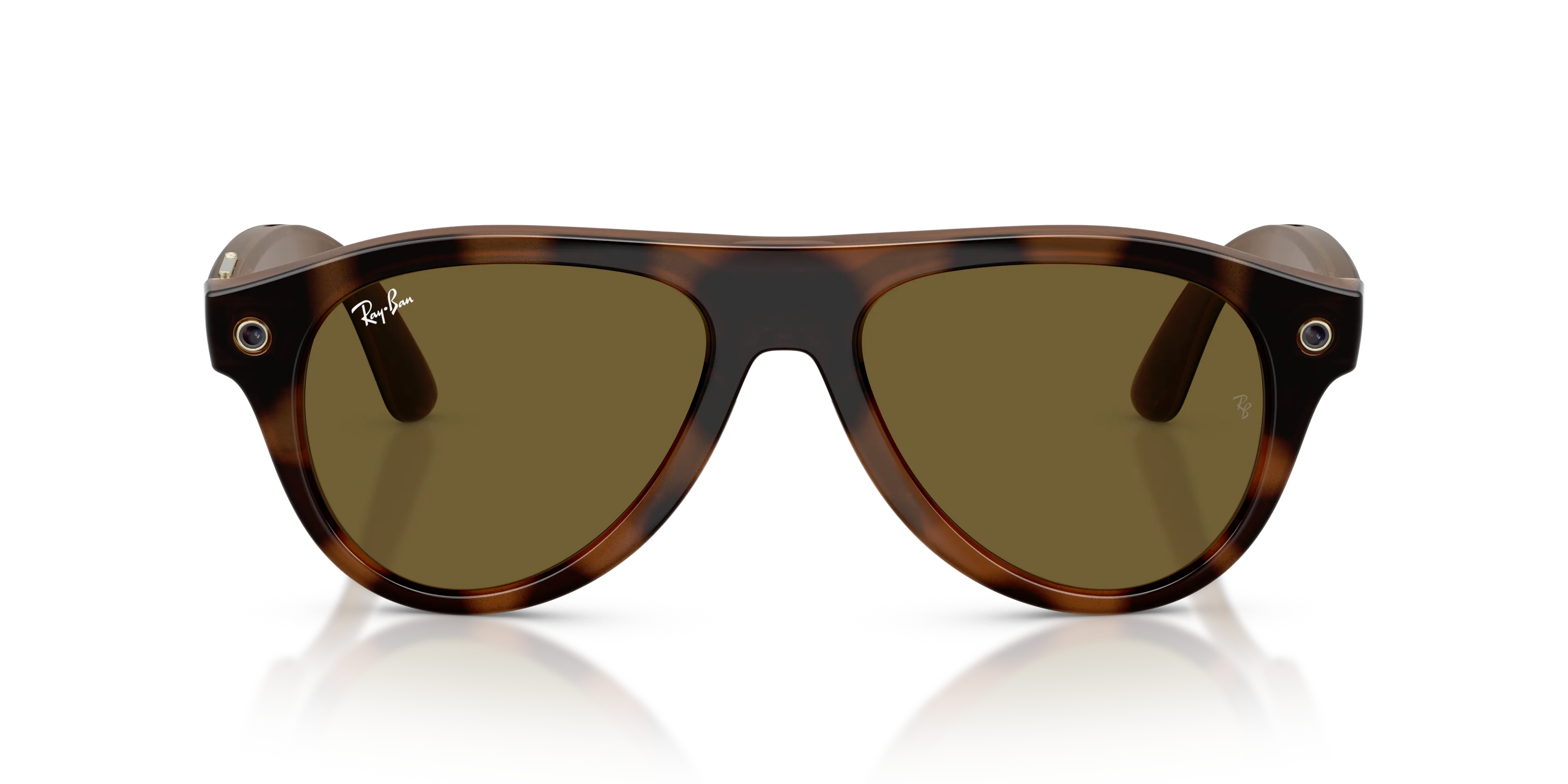 Ray - Ban RW4016 Ray-Ban Meta (Gen 3) Aviator 690573 Smart glasses Iniettato Tartaruga Marrone Pilot Normale - immagine 3