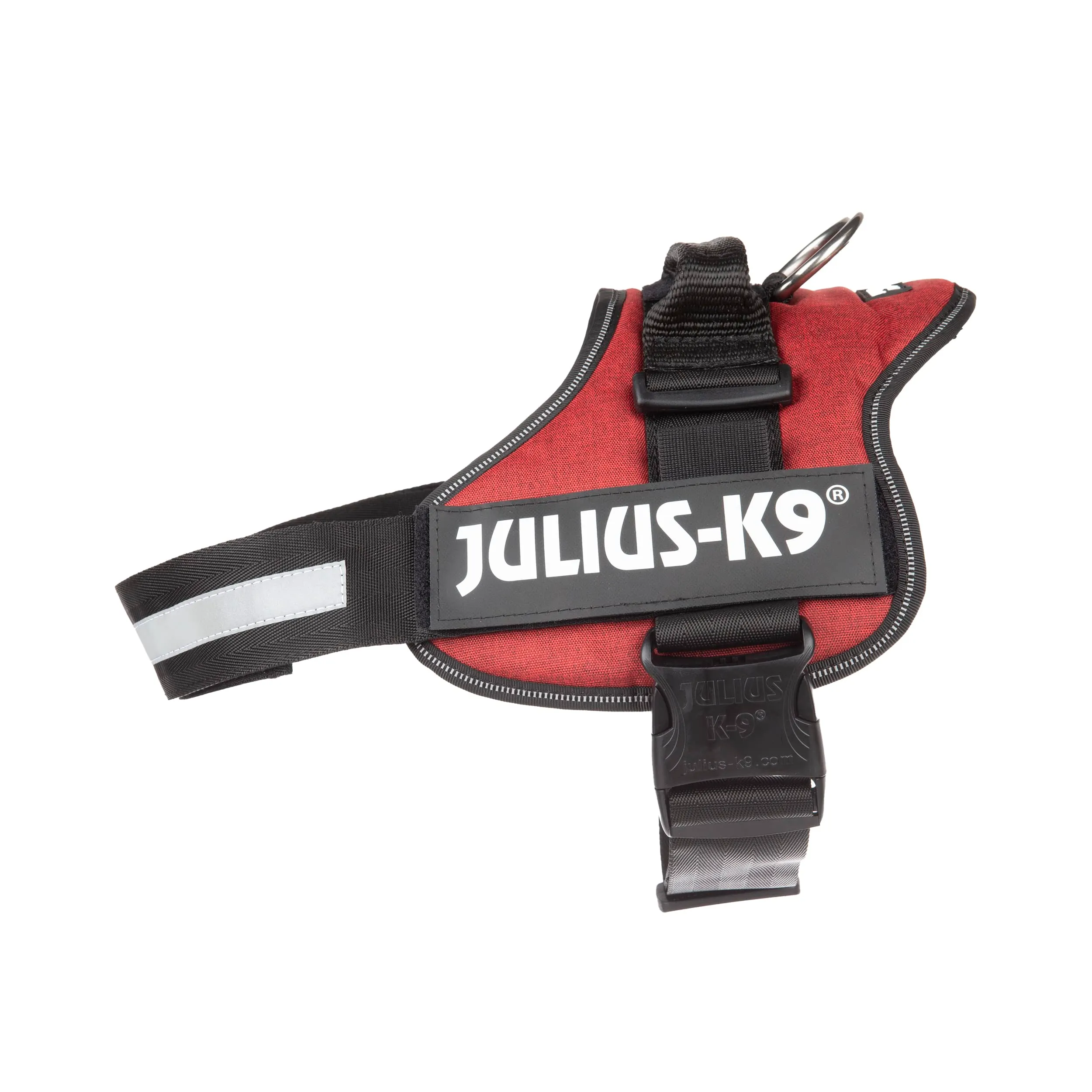 Julius-K9 Pettorina K9, Taglia 1, Borgogna - Tela di Sacco, L/1 - immagine 1