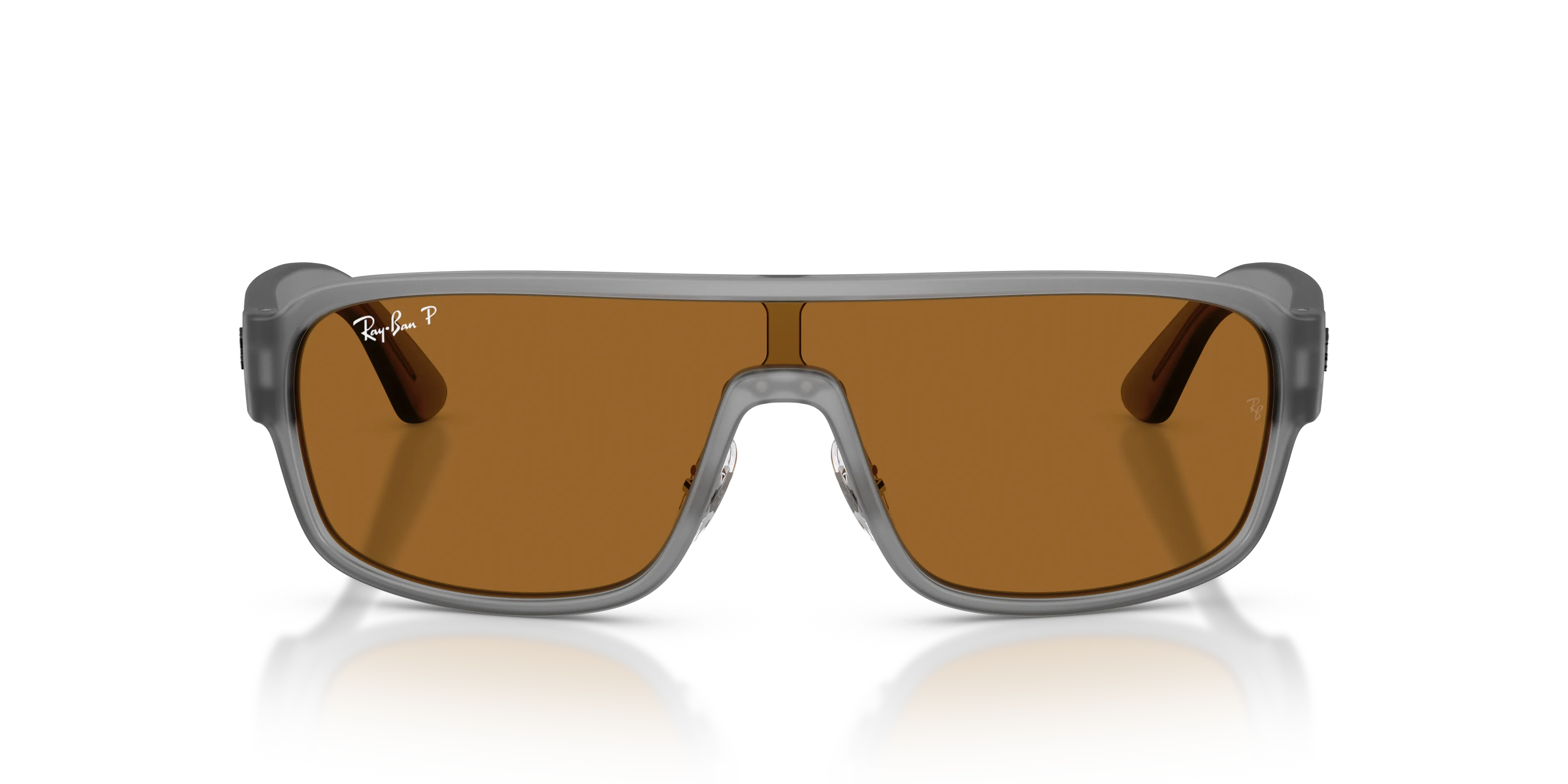 Ray - Ban RB2233 6904BB Occhiali da sole Acetato Grigio Squadrata Polarizzata - immagine 3