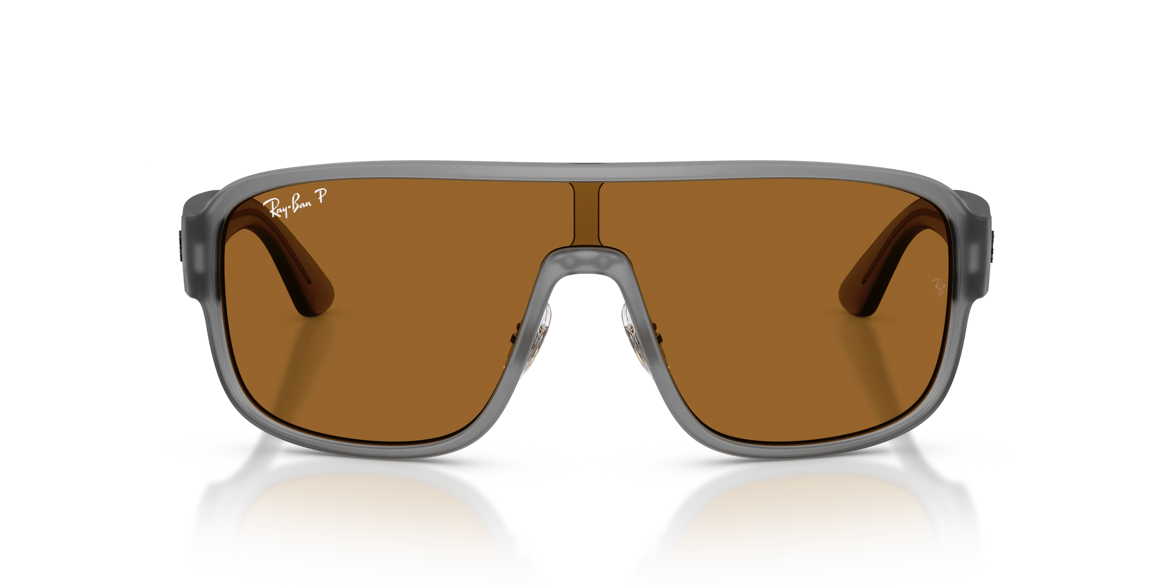Ray - Ban RB2229 6904BB Occhiali da sole Acetato Grigio Squadrata Polarizzata - immagine 3