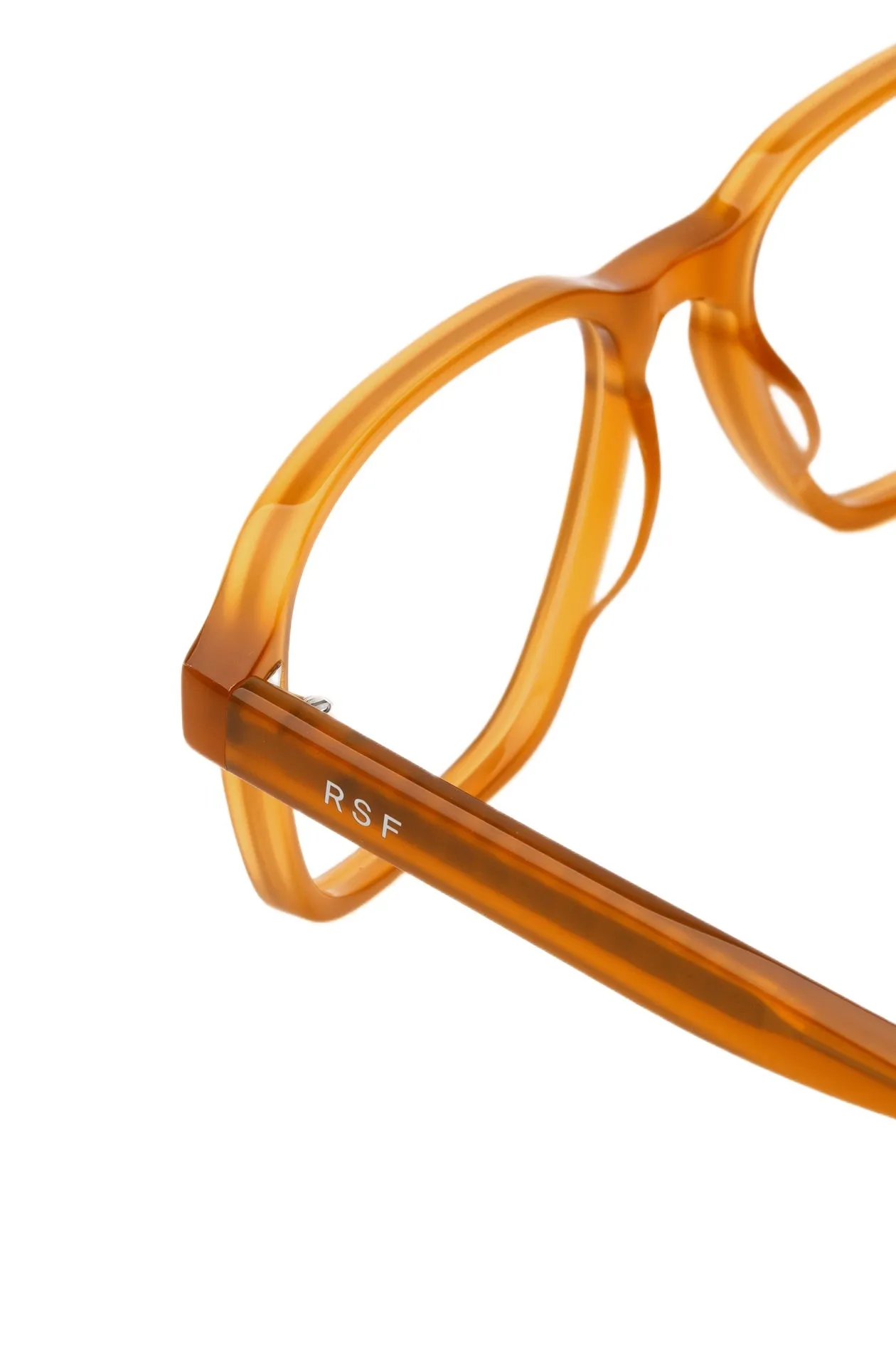 Retrosuperfuture ZUW NUMERO 160 MIELE Montature da vista Acetato Giallo Squadrata - immagine 3