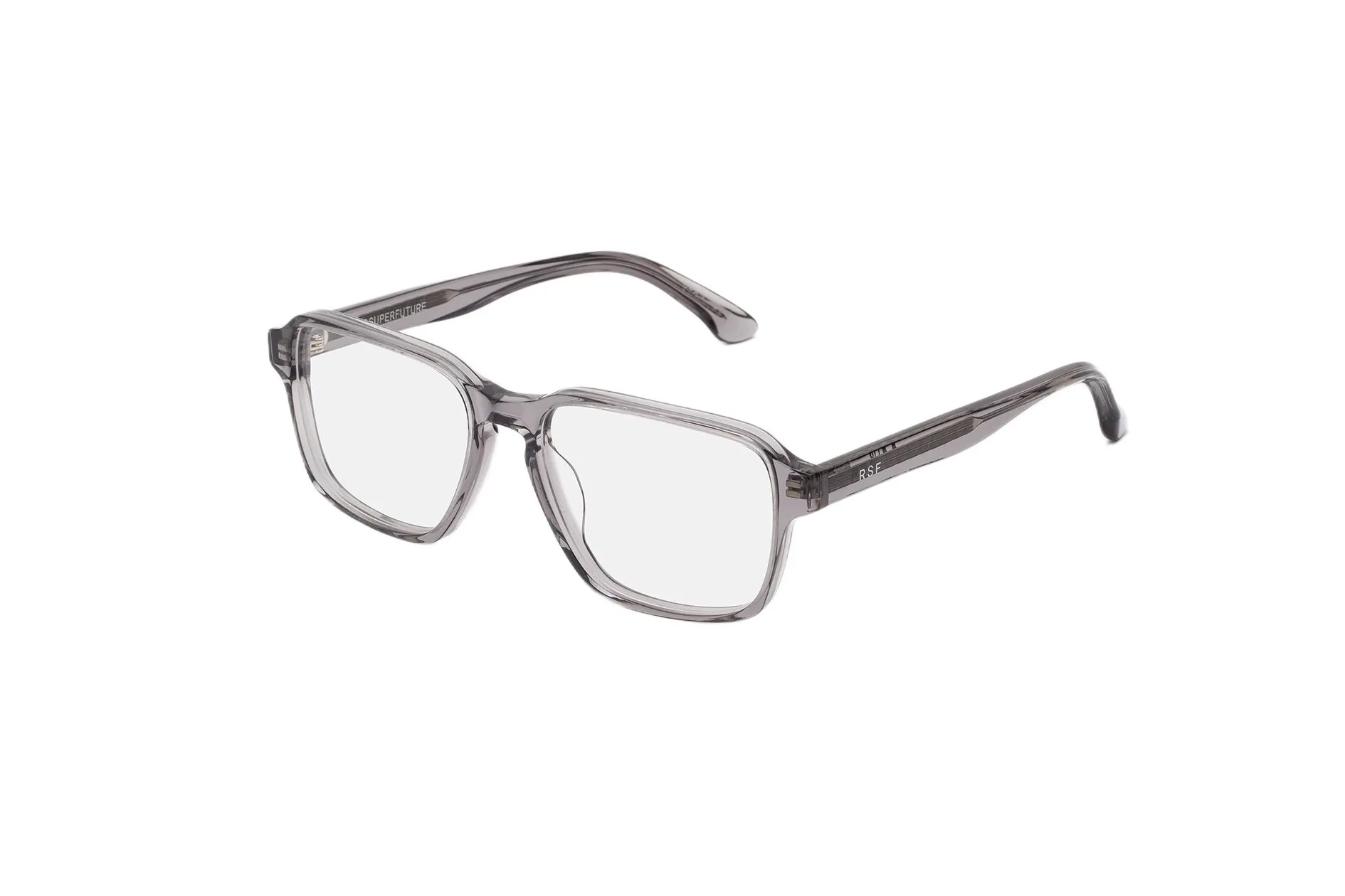 Retrosuperfuture XTG NUMERO 160 NEBBIA Montature da vista Acetato Grigio Squadrata - immagine 1