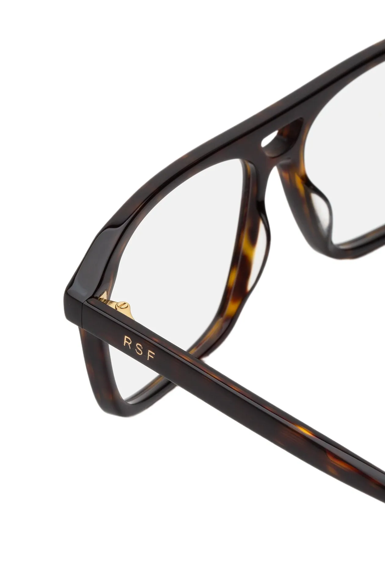 Retrosuperfuture 9WT NUMERO 158 3627 Montature da vista Acetato Havana Squadrata - immagine 3