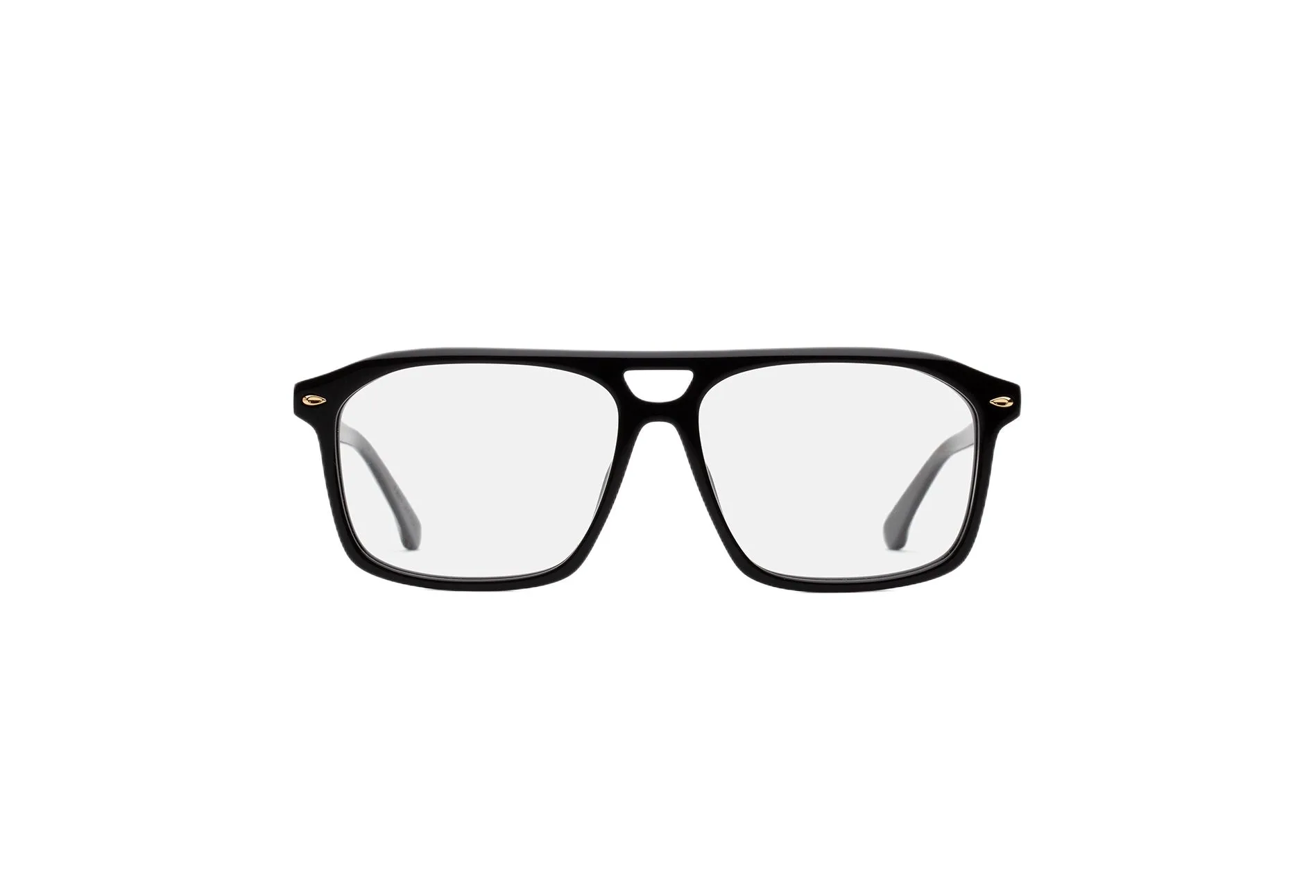 Retrosuperfuture FWV NUMERO 158 NERO Montature da vista Acetato Nero Squadrata - immagine 3