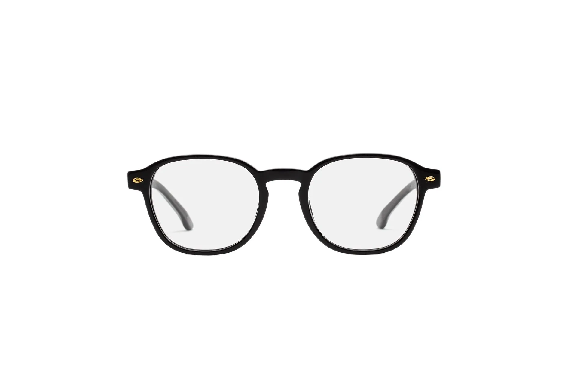 Retrosuperfuture G98 NUMERO 157 NERO Montature da vista Acetato Nero Rotonda - immagine 3