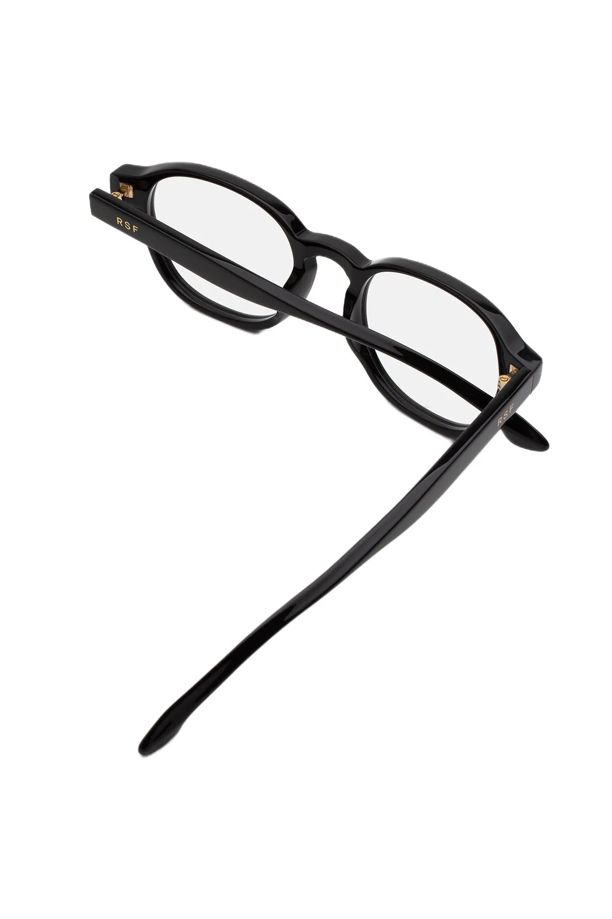 Retrosuperfuture G98 NUMERO 157 NERO Montature da vista Acetato Nero Rotonda - immagine 4