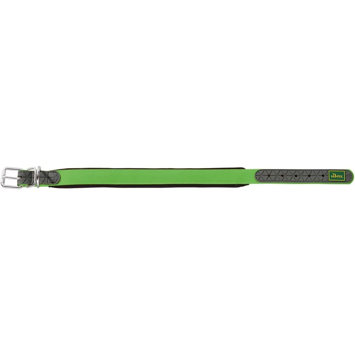 HUNTER CONVENIENCE COMFORT - Collare per cani, in neoprene, 55 M-L, verde mela - immagine 2