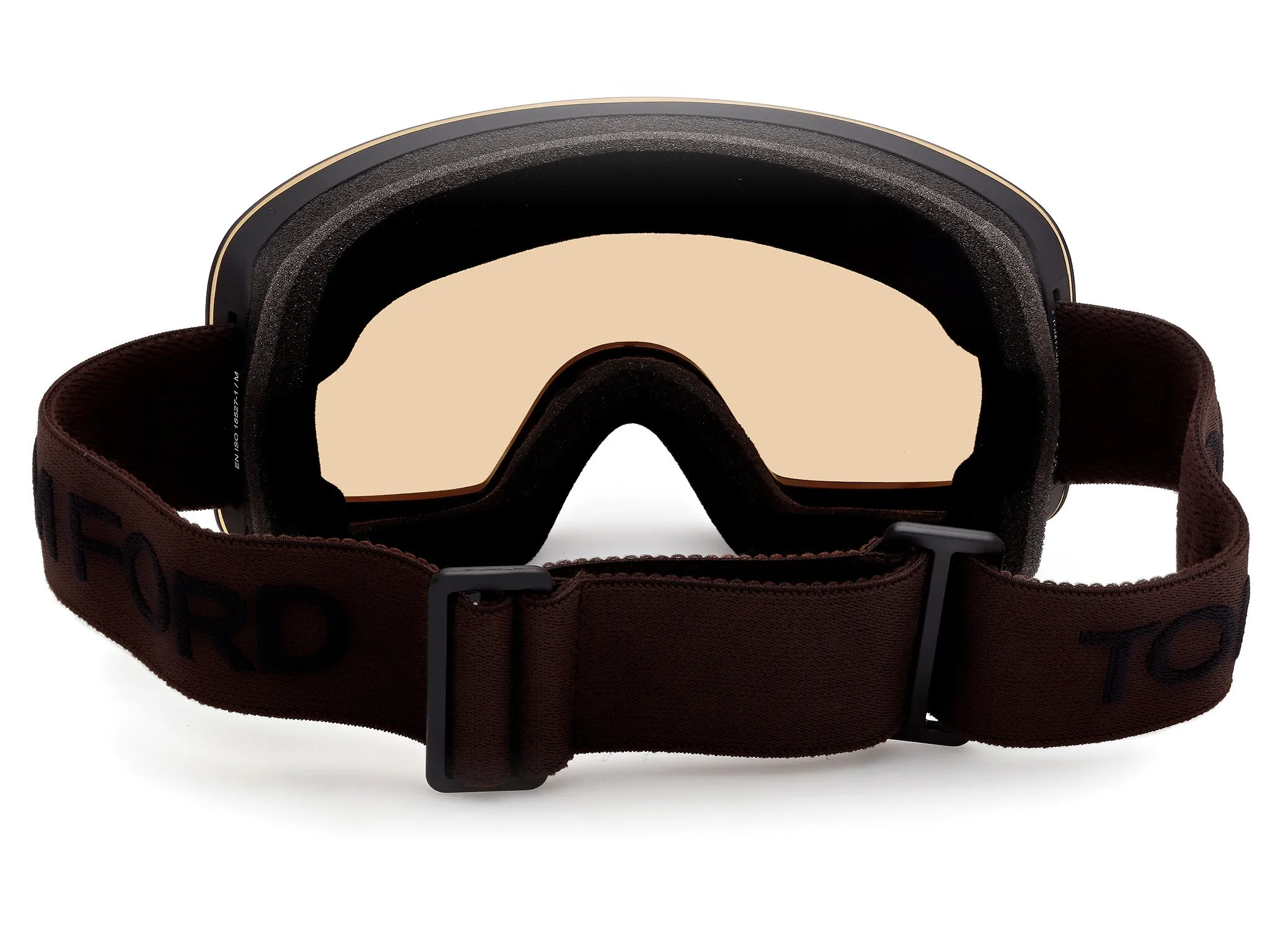 TOM FORD FT1124 05C Maschere da sci Iniettato Nero Fumo Maschera Fotocromatiche - immagine 4