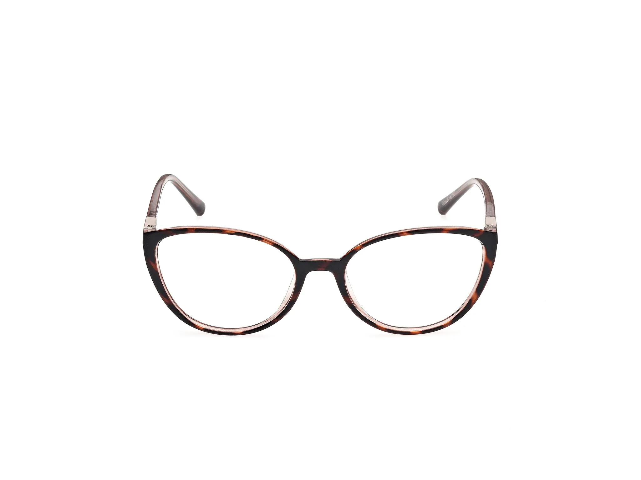 Guess GU3044 52 Montature da vista Iniettato Havana Cat Eye Normale - immagine 2