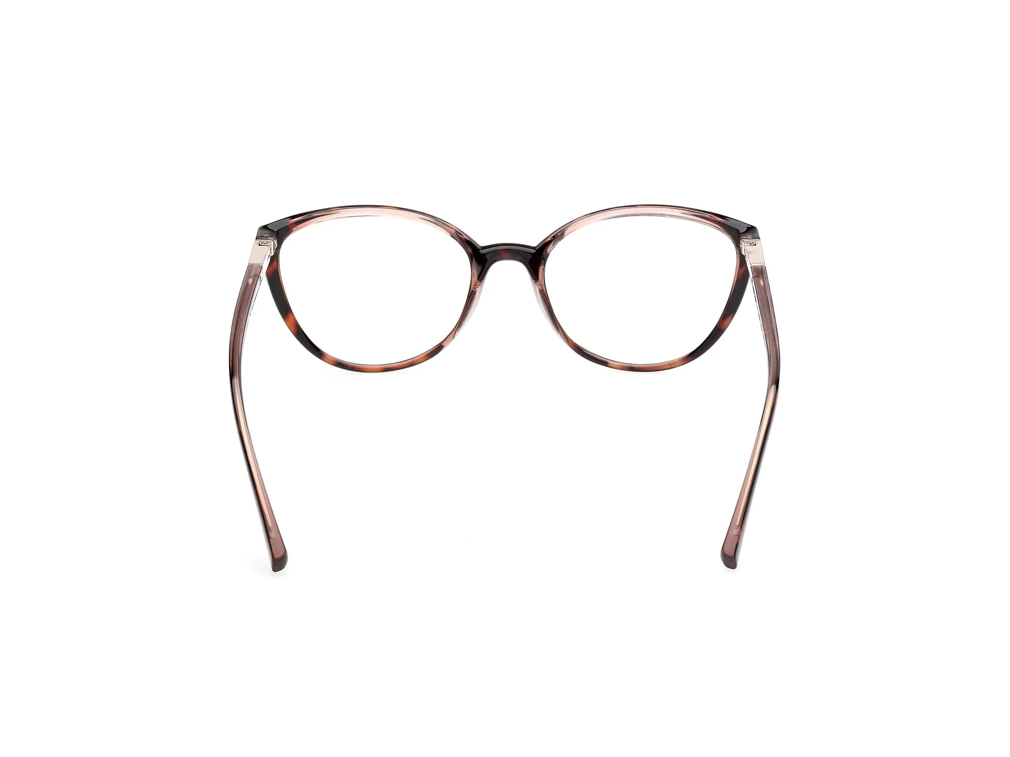 Guess GU3044 52 Montature da vista Iniettato Havana Cat Eye Normale - immagine 3