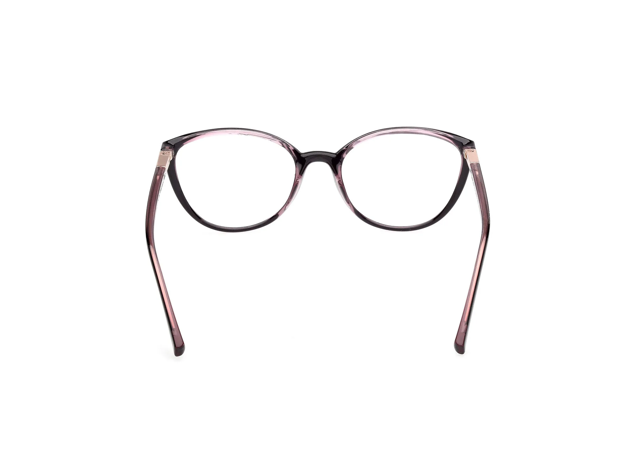 Guess GU3044 52 Montature da vista Iniettato Havana Cat Eye Normale - immagine 4