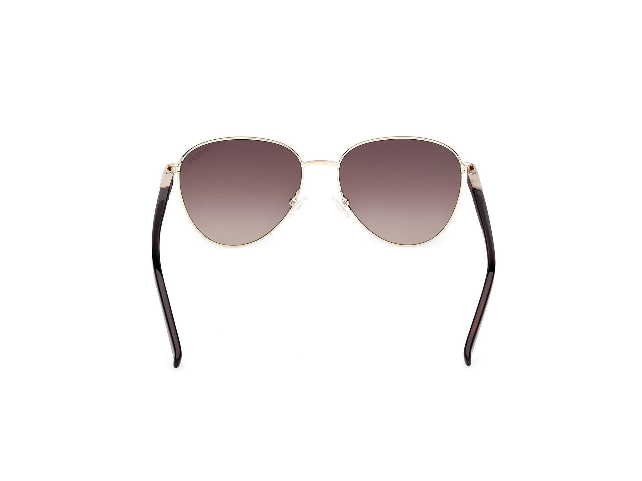 Guess GU3041 33F Occhiali da sole Metallo Oro Marrone Rotonda Normale - immagine 4