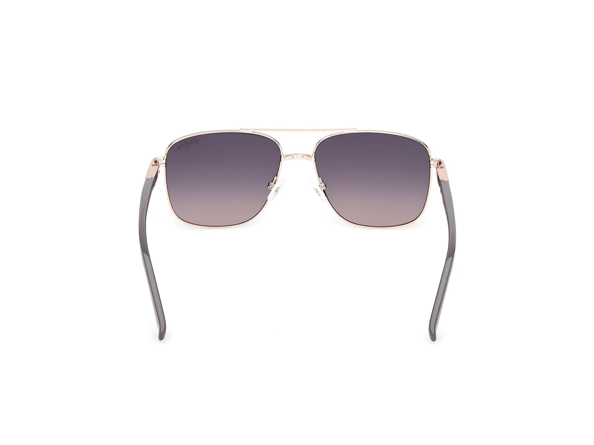 Guess GU3040 28B Occhiali da sole Metallo Oro Fumo Squadrata Normale - immagine 4