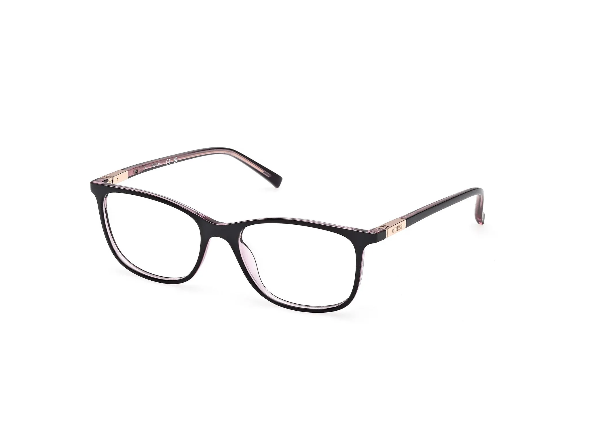Guess GU3004 5 Montature da vista Iniettato Nero Squadrata Normale - immagine 1
