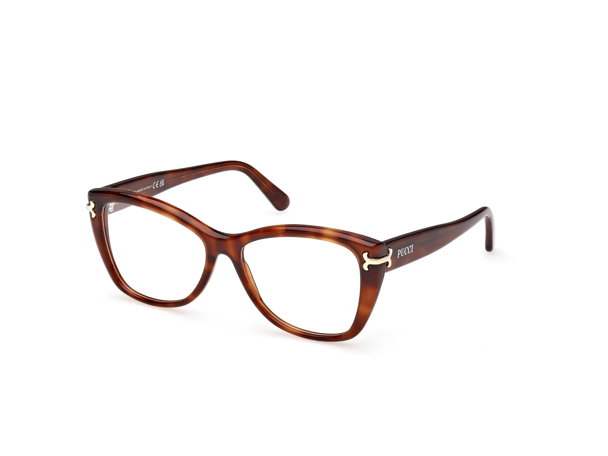 Emilio Pucci EP5257 53 Montature da vista Acetato Havana Farfalla Normale - immagine 1