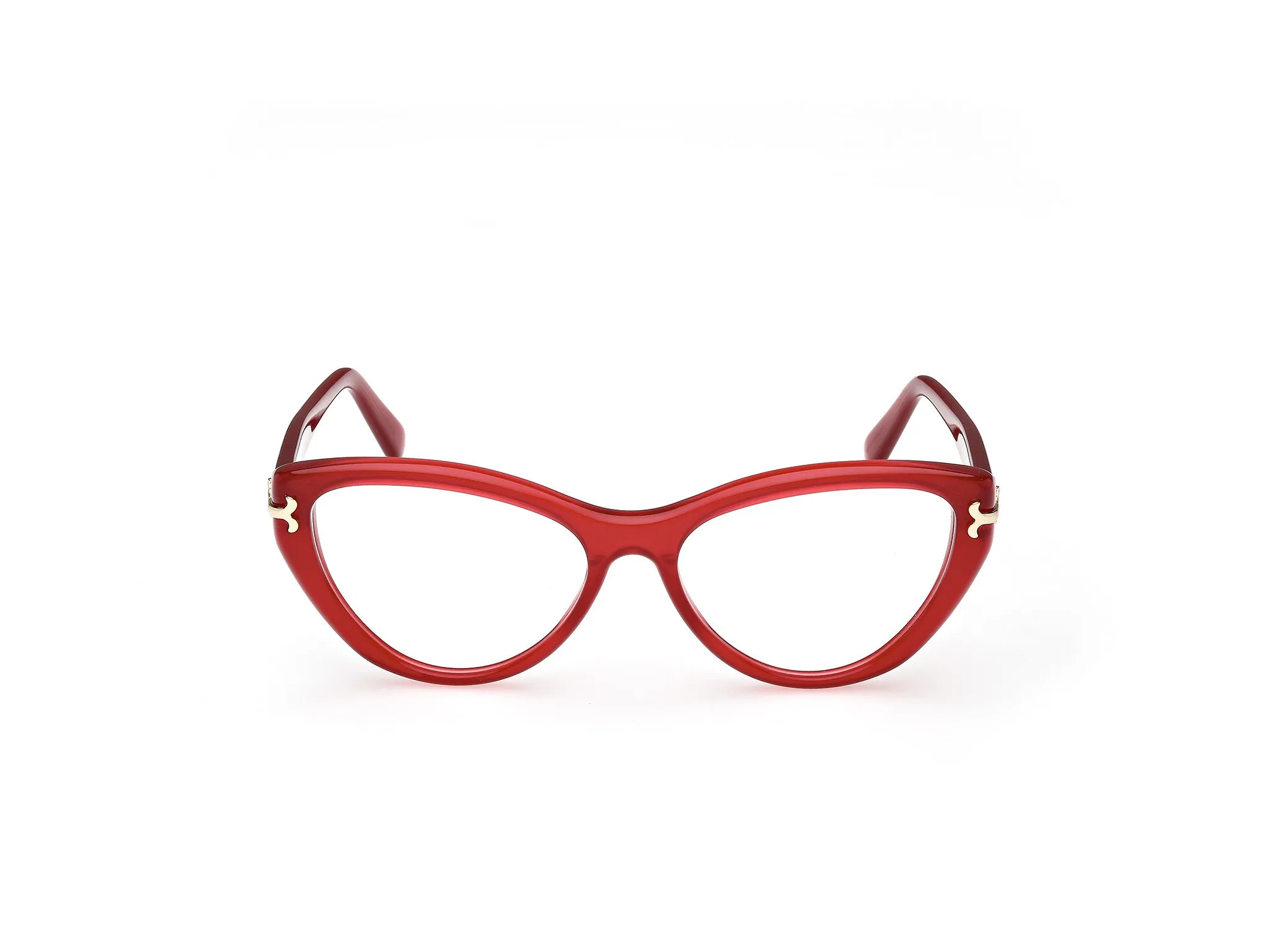 Emilio Pucci EP5256 66 Montature da vista Acetato Rosso Cat Eye Normale - immagine 2