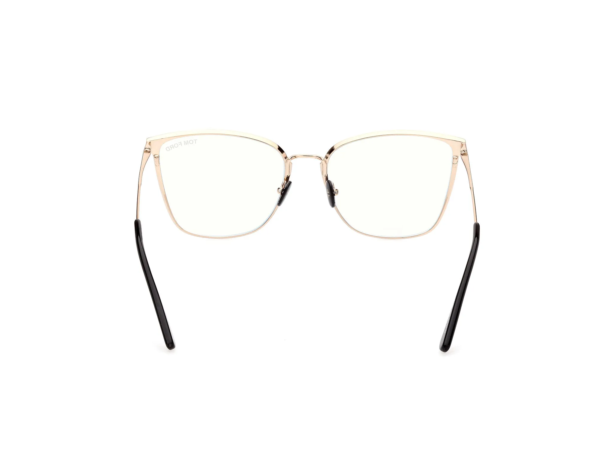 TOM FORD FT5839-B 1 Montature da vista Metallo Nero Farfalla Normale - immagine 4