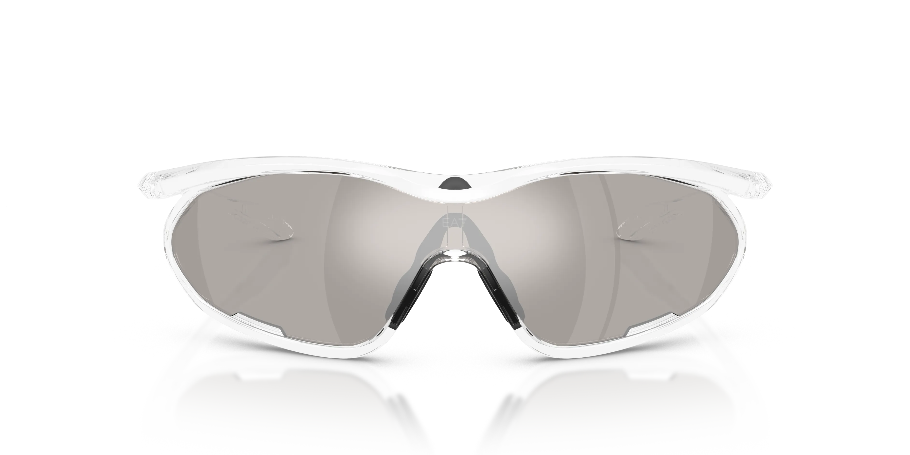 Moncler Q74013 64476G Occhiali da sole Iniettato Trasparente Grigio Geometrica Specchiate - immagine 3