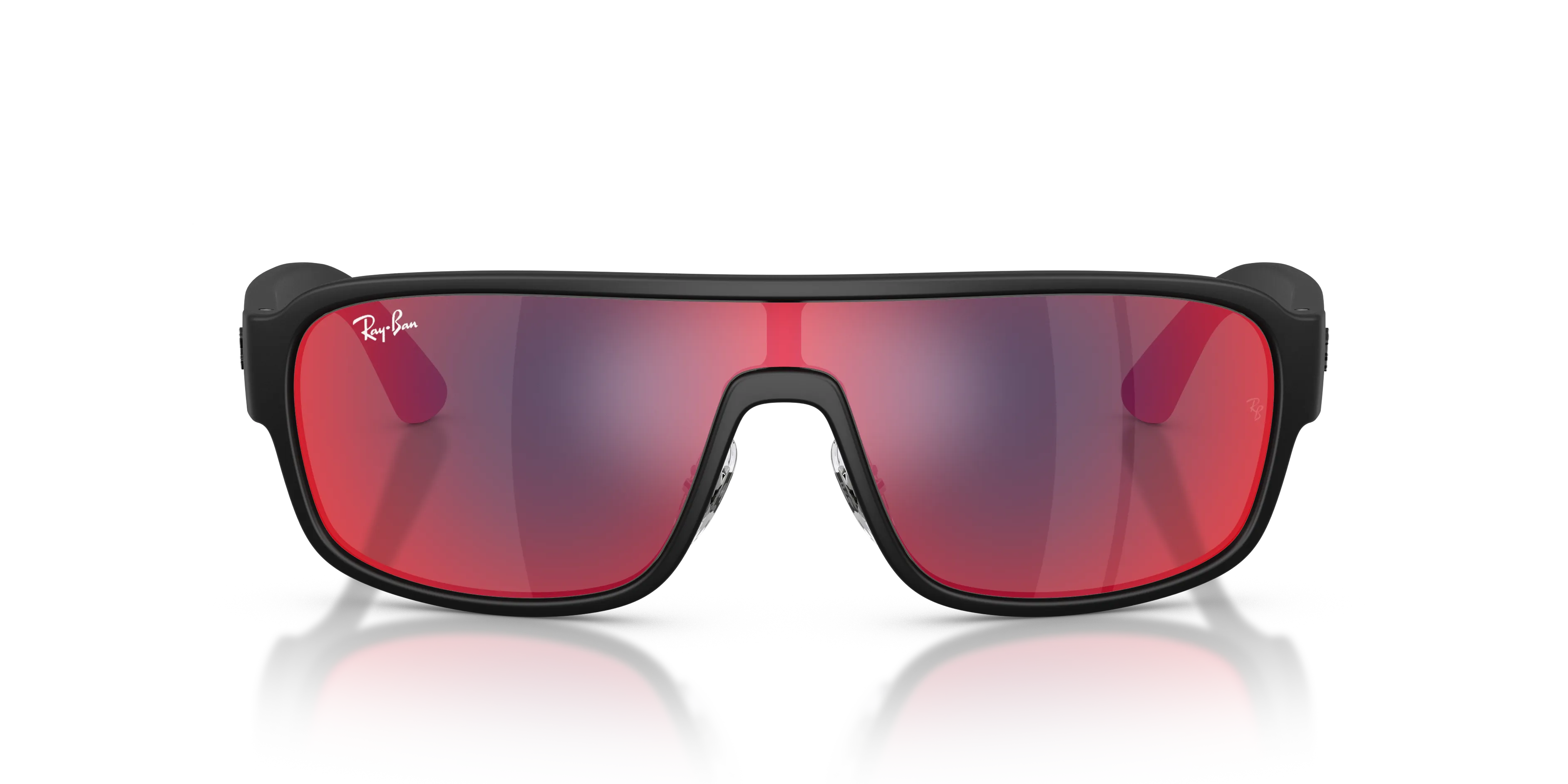 Ray - Ban RB2233 901S6P Occhiali da sole Acetato Nero Squadrata Normale - immagine 3