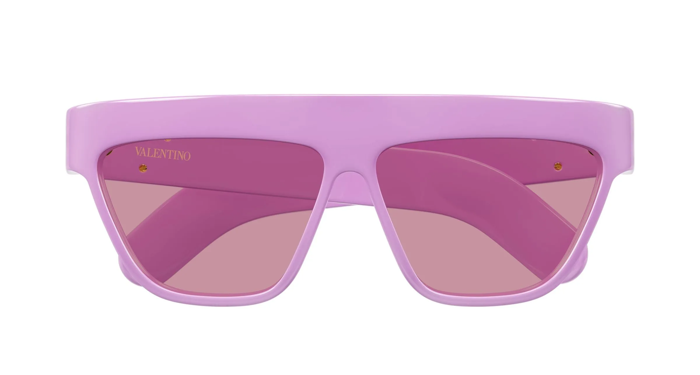 Valentino VG0068S 002 Occhiali da sole Acetato Rosa Rosa Geometrica - immagine 2