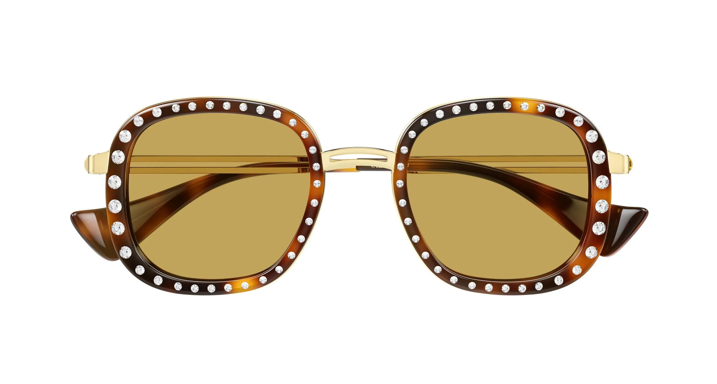Valentino VG0062S 005 Occhiali da sole Acetato Havana Marrone Rotonda - immagine 2