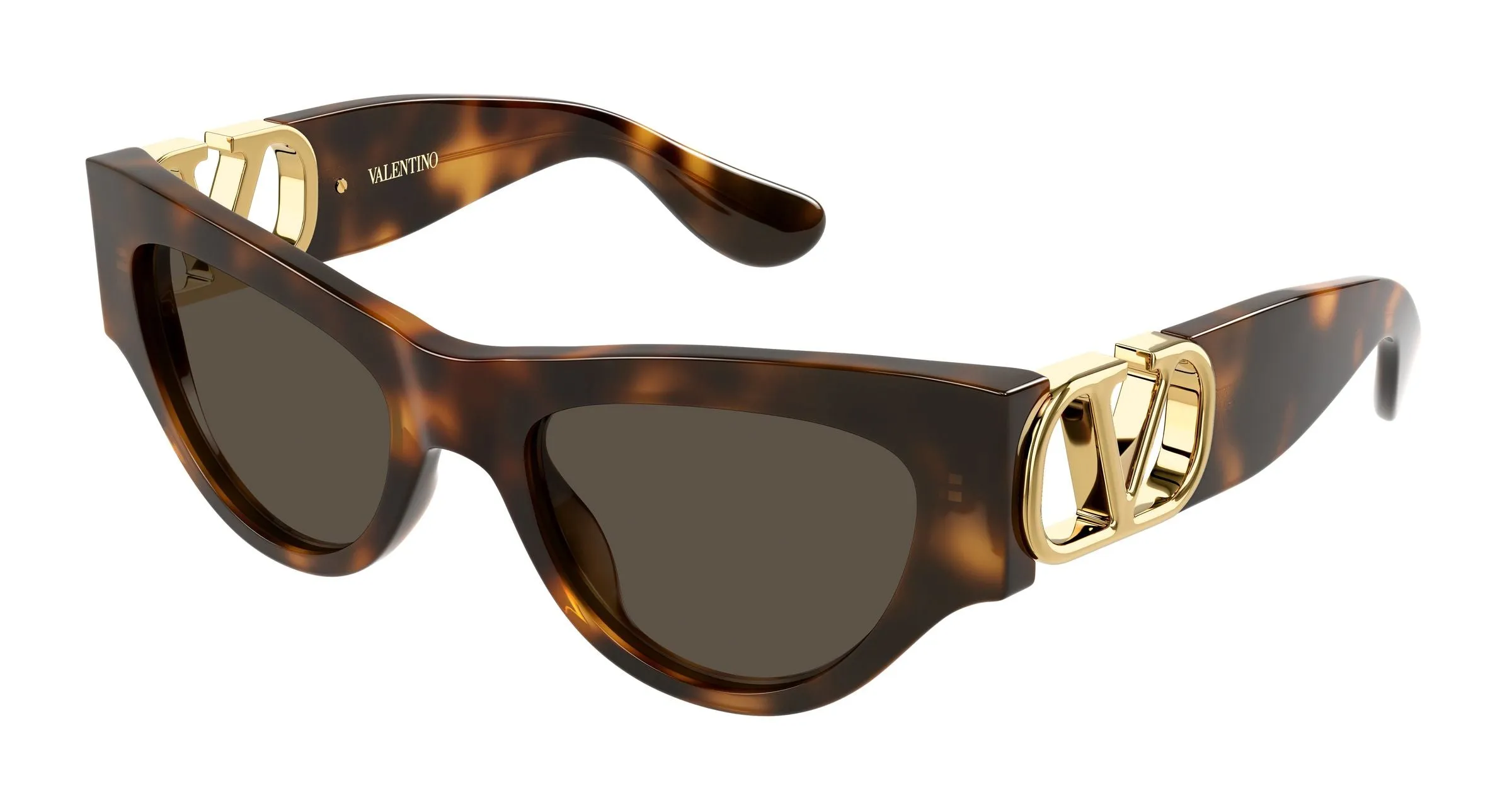 Valentino VG0053S 003 Occhiali da sole Acetato Havana Marrone Cat Eye - immagine 1