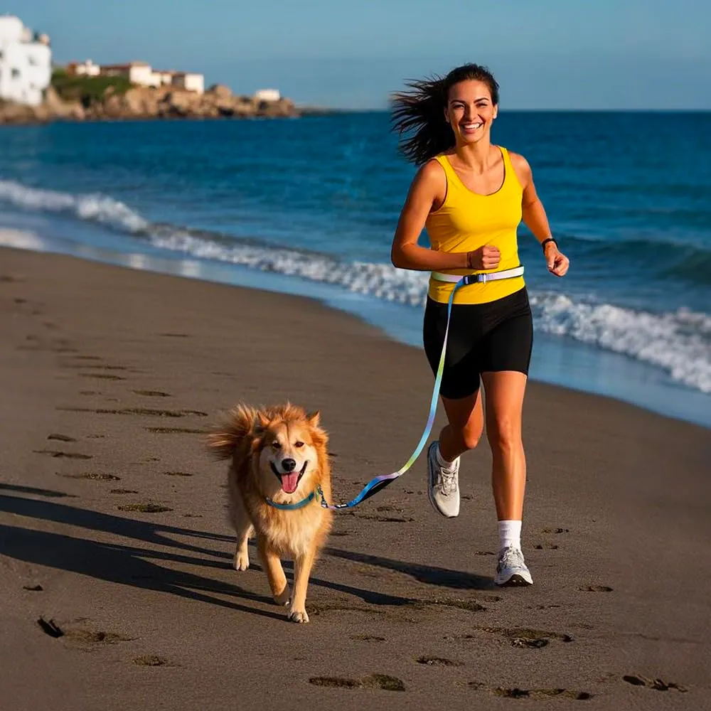 TSPRO Guinzaglio Cane Mani Libere Regolabile per Cani Medi e Grandi - immagine 6