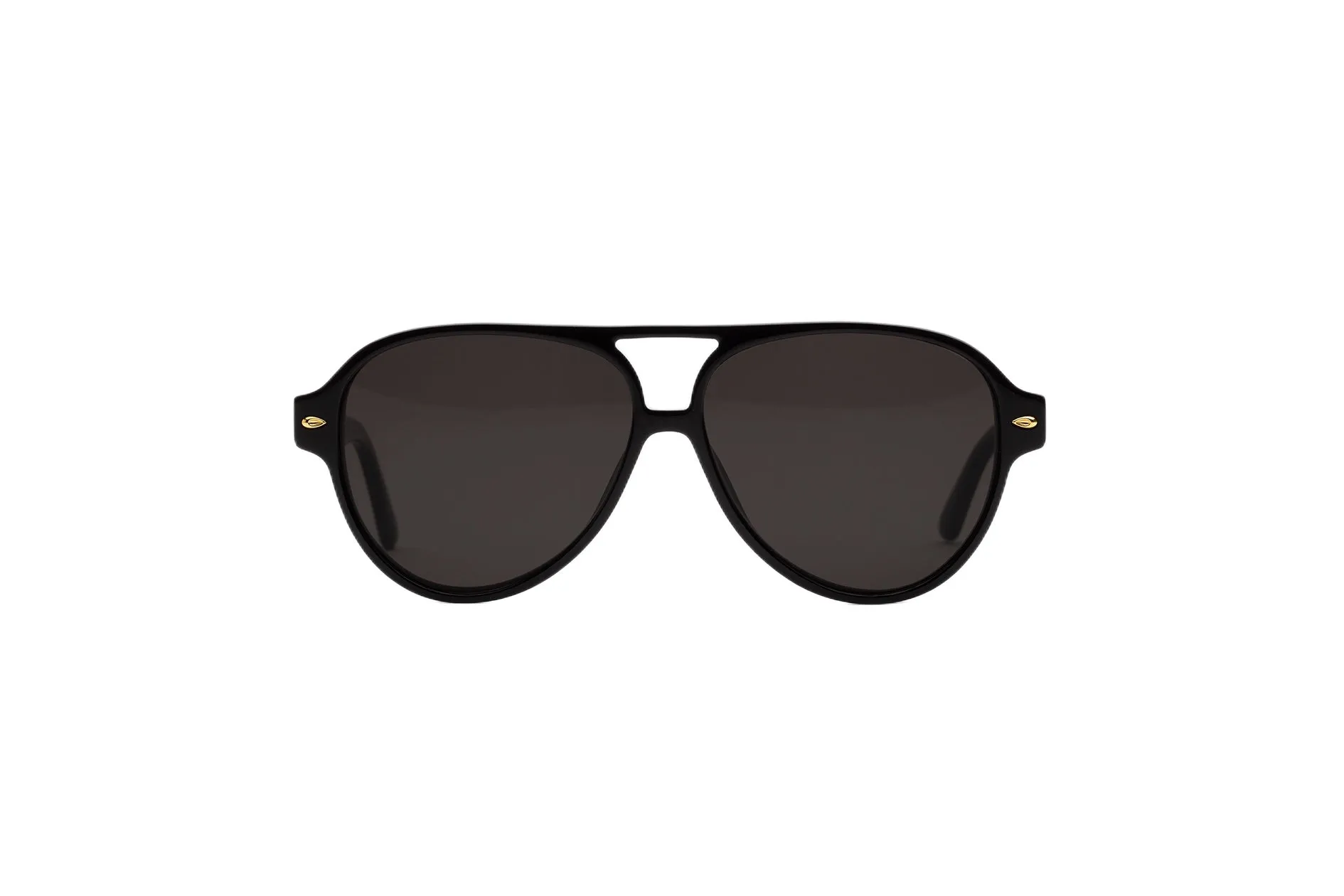 Retrosuperfuture EGS OMBRA BLACK Occhiali da sole Acetato Nero Nero Pilot Normale - immagine 3