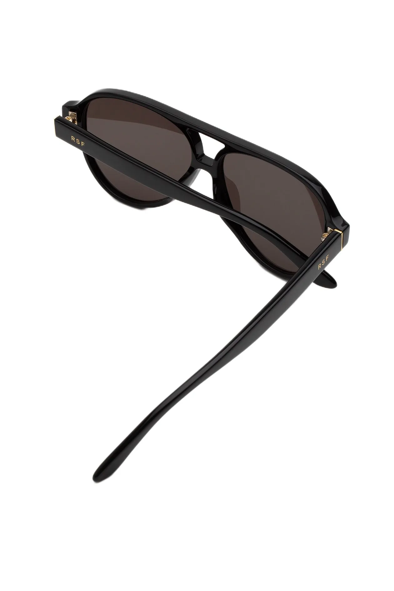 Retrosuperfuture EGS OMBRA BLACK Occhiali da sole Acetato Nero Nero Pilot Normale - immagine 4